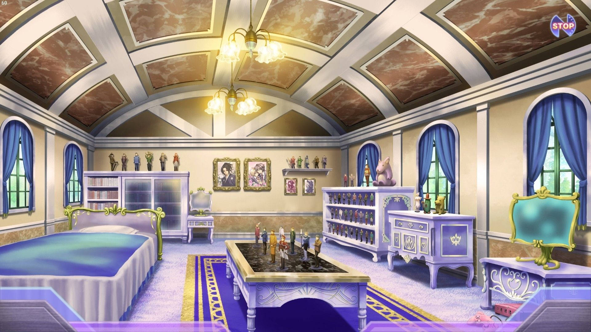 1920x1080 Anime Room Wallpaper
