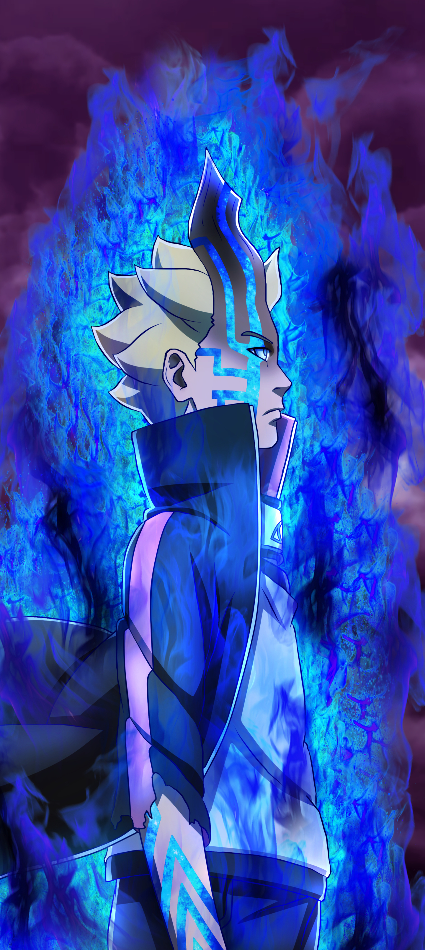 1440x3216 Boruto Uzumaki in Borushiki mode by DT501061 余佳軒