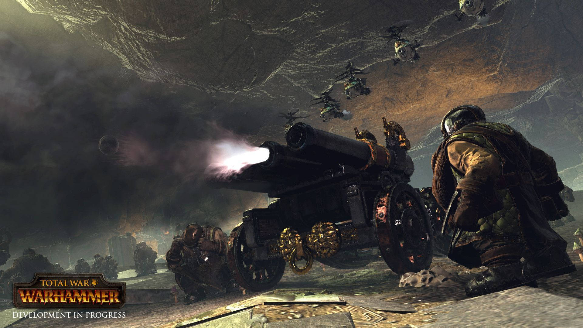 1920x1080 Download Total War Warhammer Dwarven Cannons Wallpaper