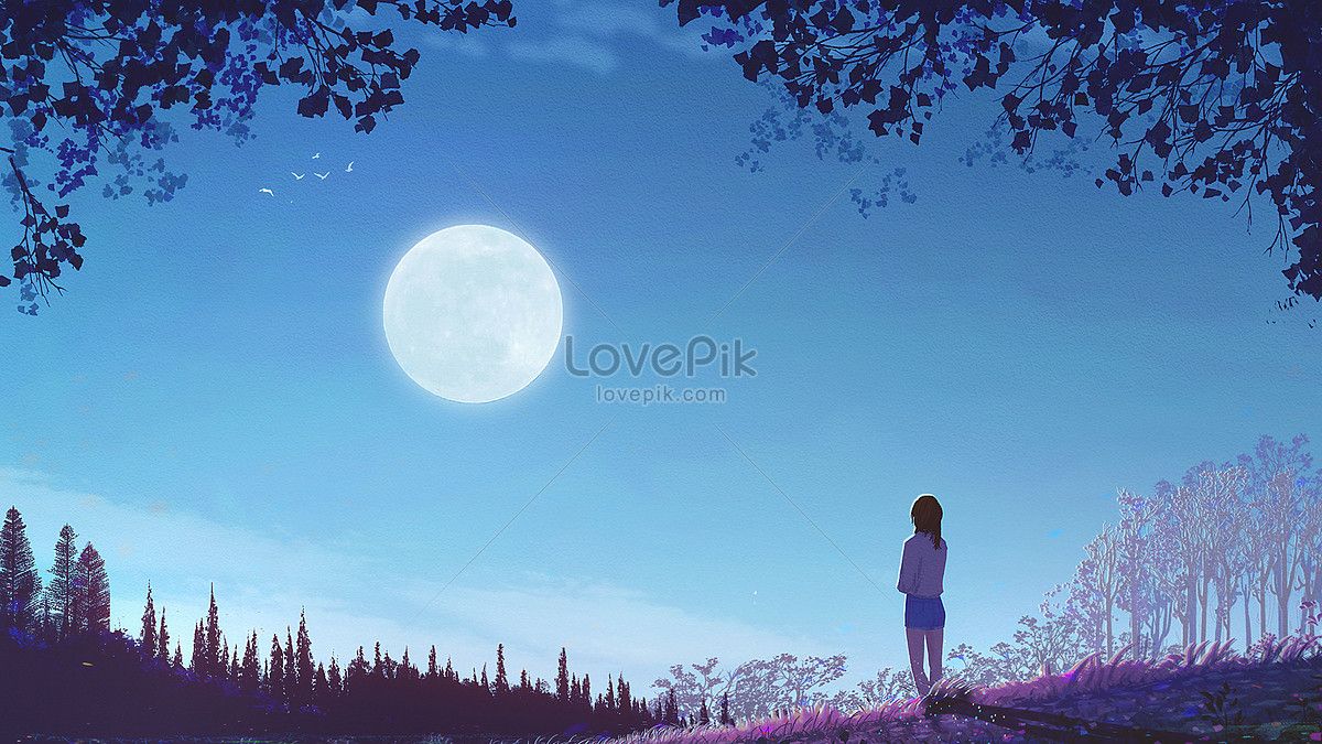 1200x675 Love In The Moonlight Download Free. Banner Background Image
