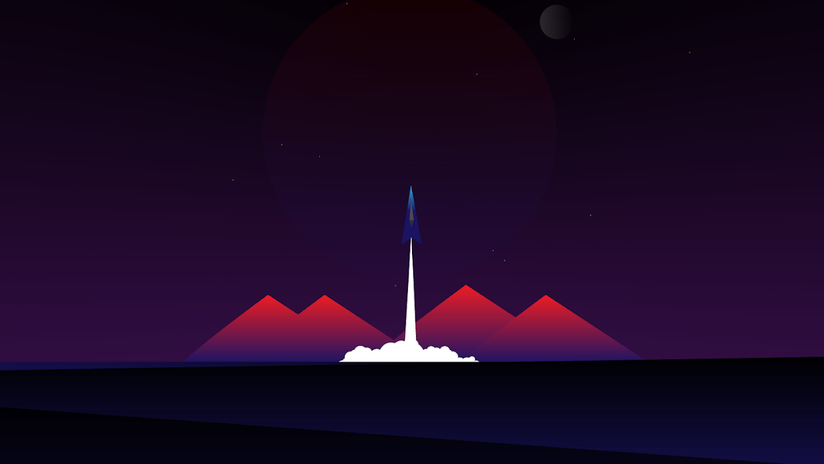 1200x675 Blast Off with Minimalist Rocket Launch