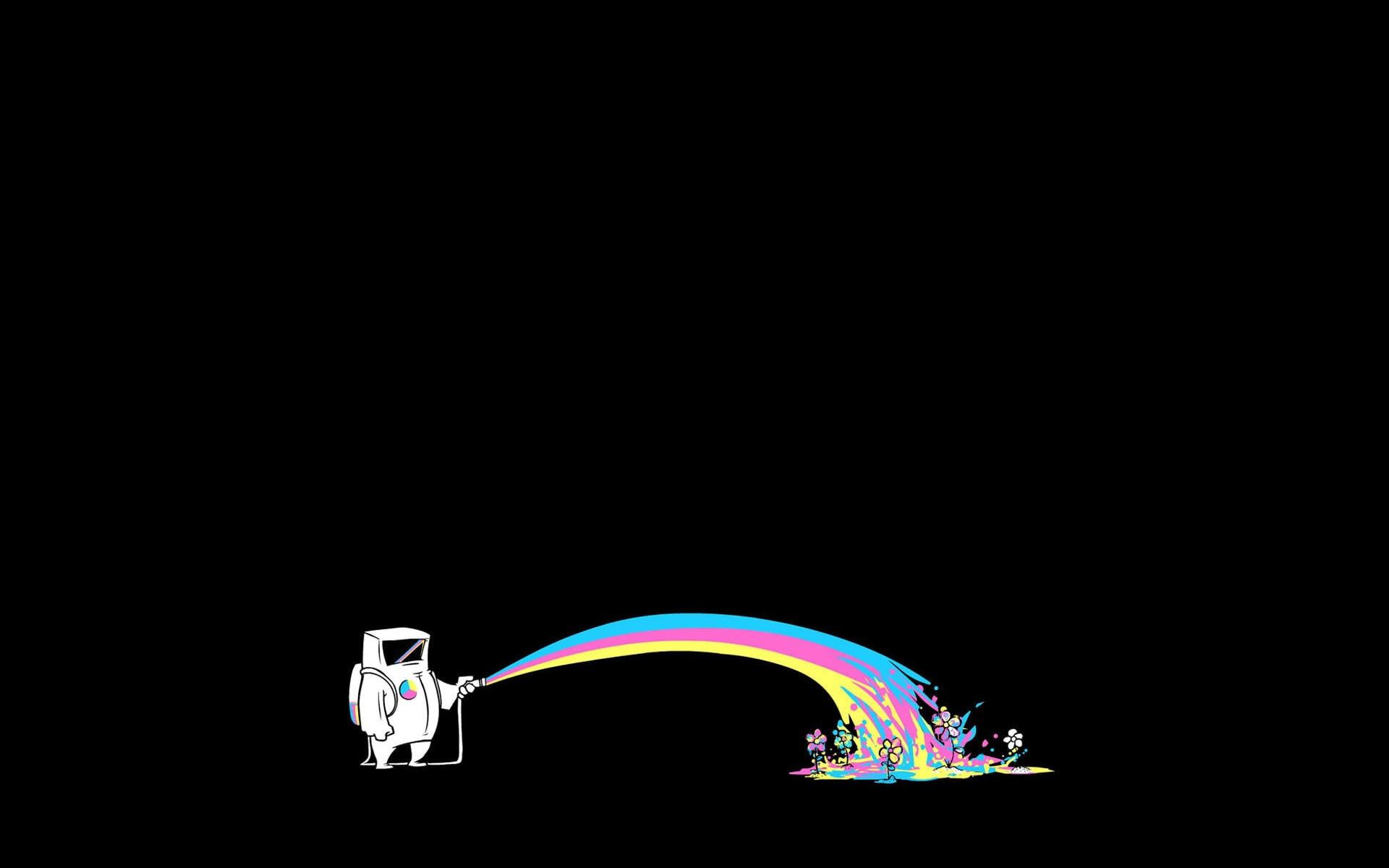 1920x1200 Wallpaper / 1080P, minimalism, Terry Pratchett, Dark, black free download