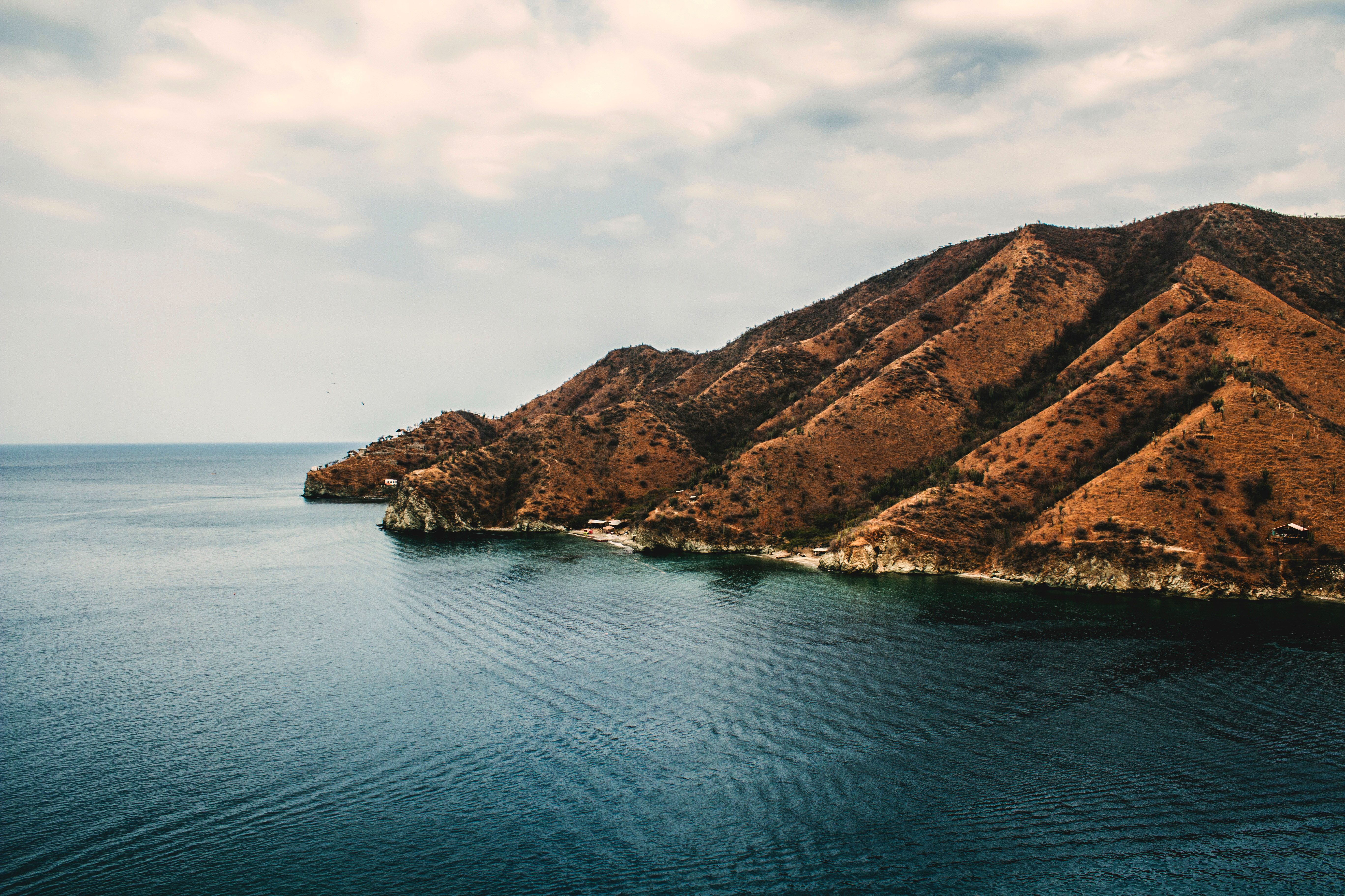 5472x3648 Landscape and coastline in Tanganga, Santa Marta, Colombia image Domain photo