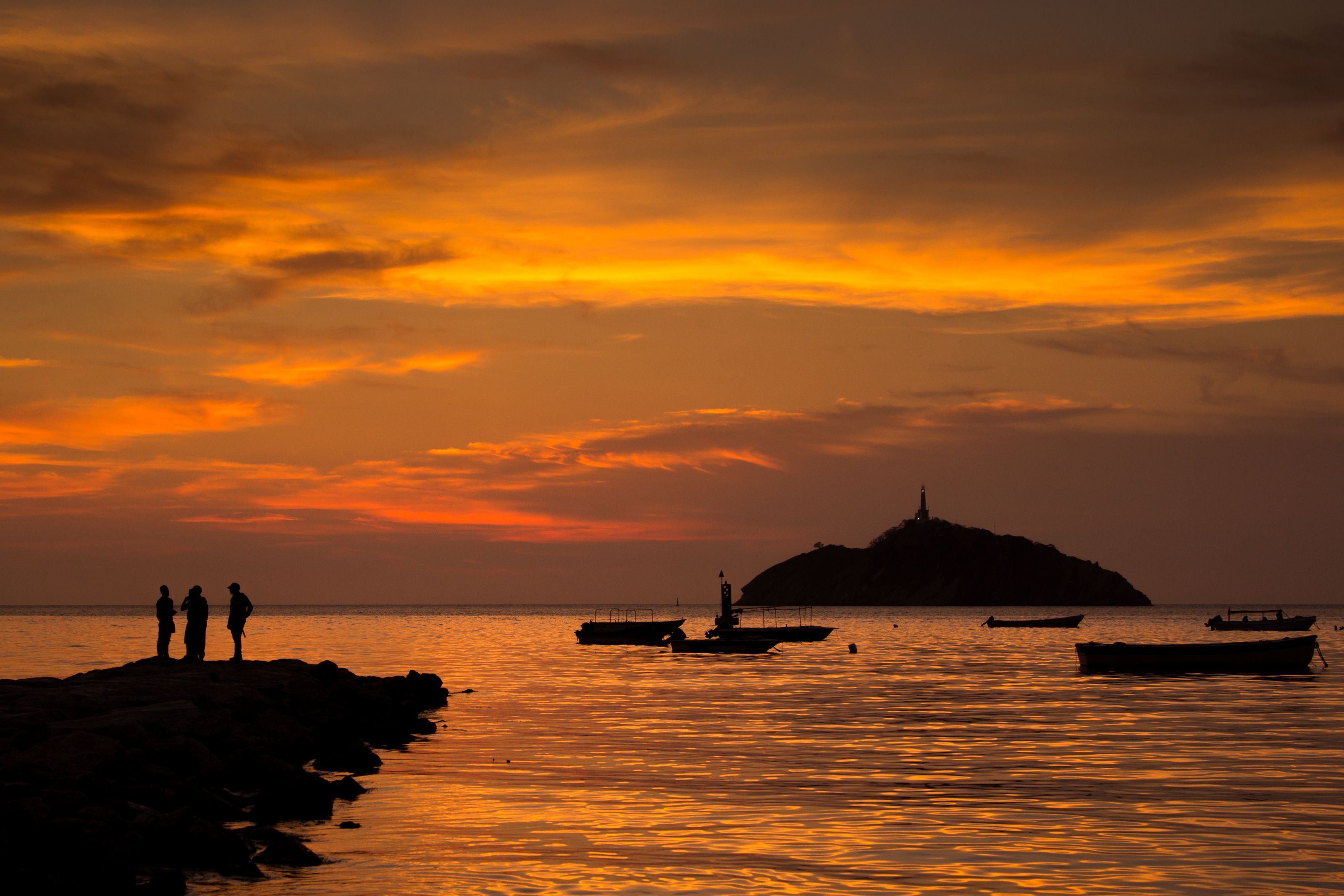 3200x2133 Atardecer en Santa Marta