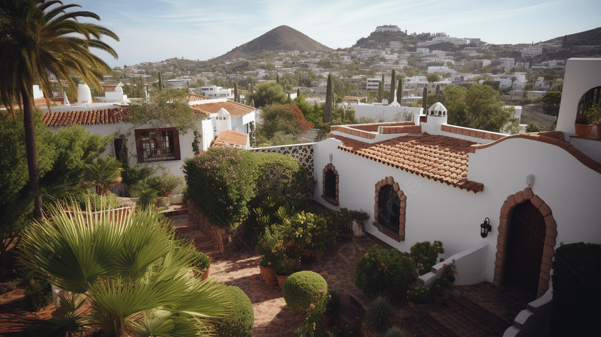 1200x673 Aerial Drone Over White Traditional Villa In Santa Marta De La Barca Background, Picture From Encanto Background Image And Wallpaper for Free Download