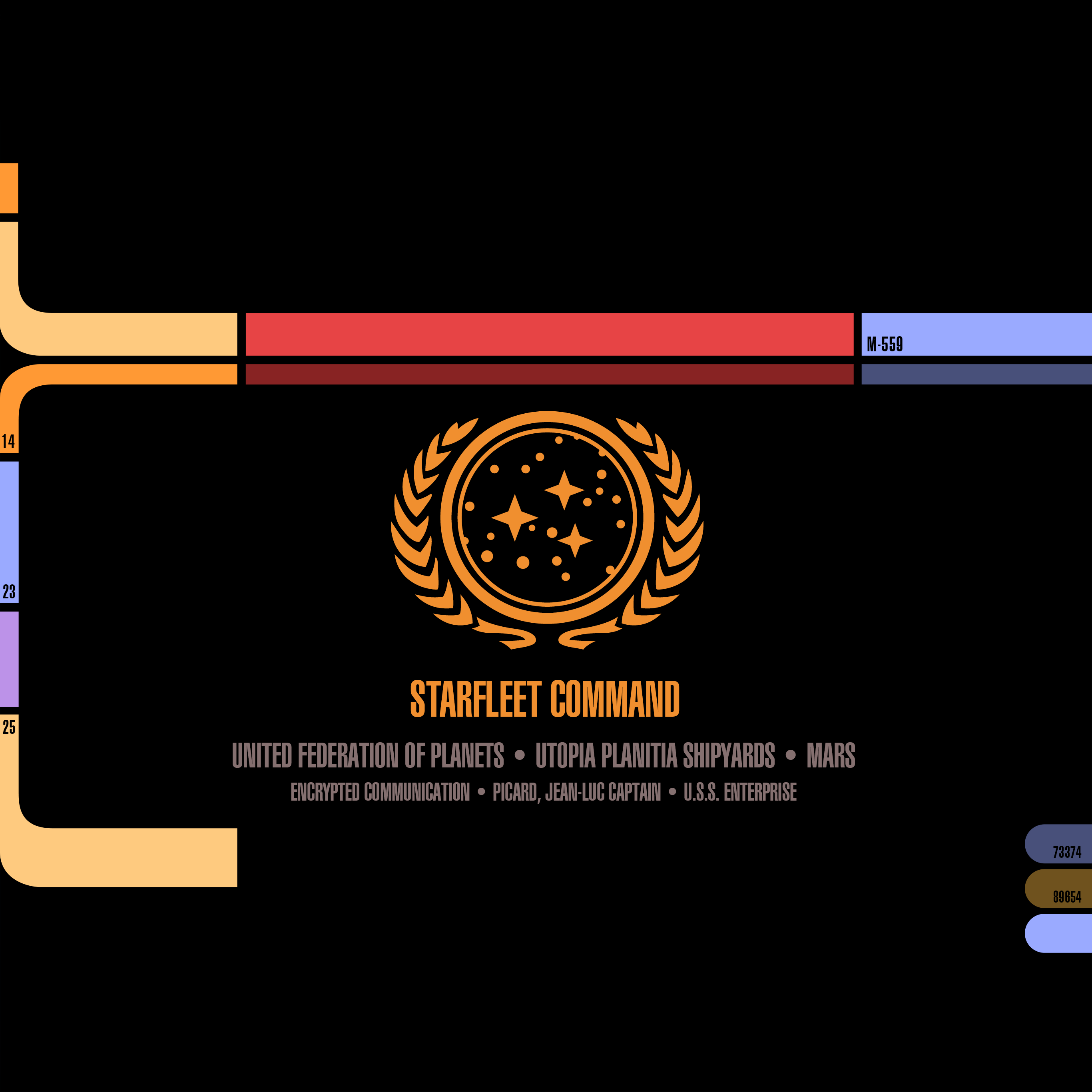 2732x2732 Star Trek: Next Gen Wallpaper for iPad