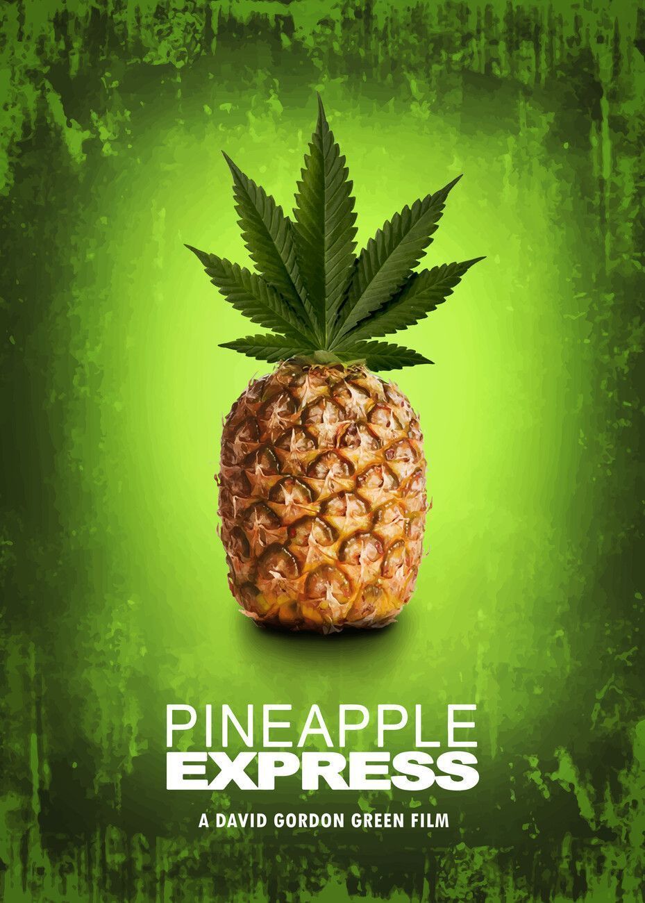 929x1300 Pineapple Wall Mural