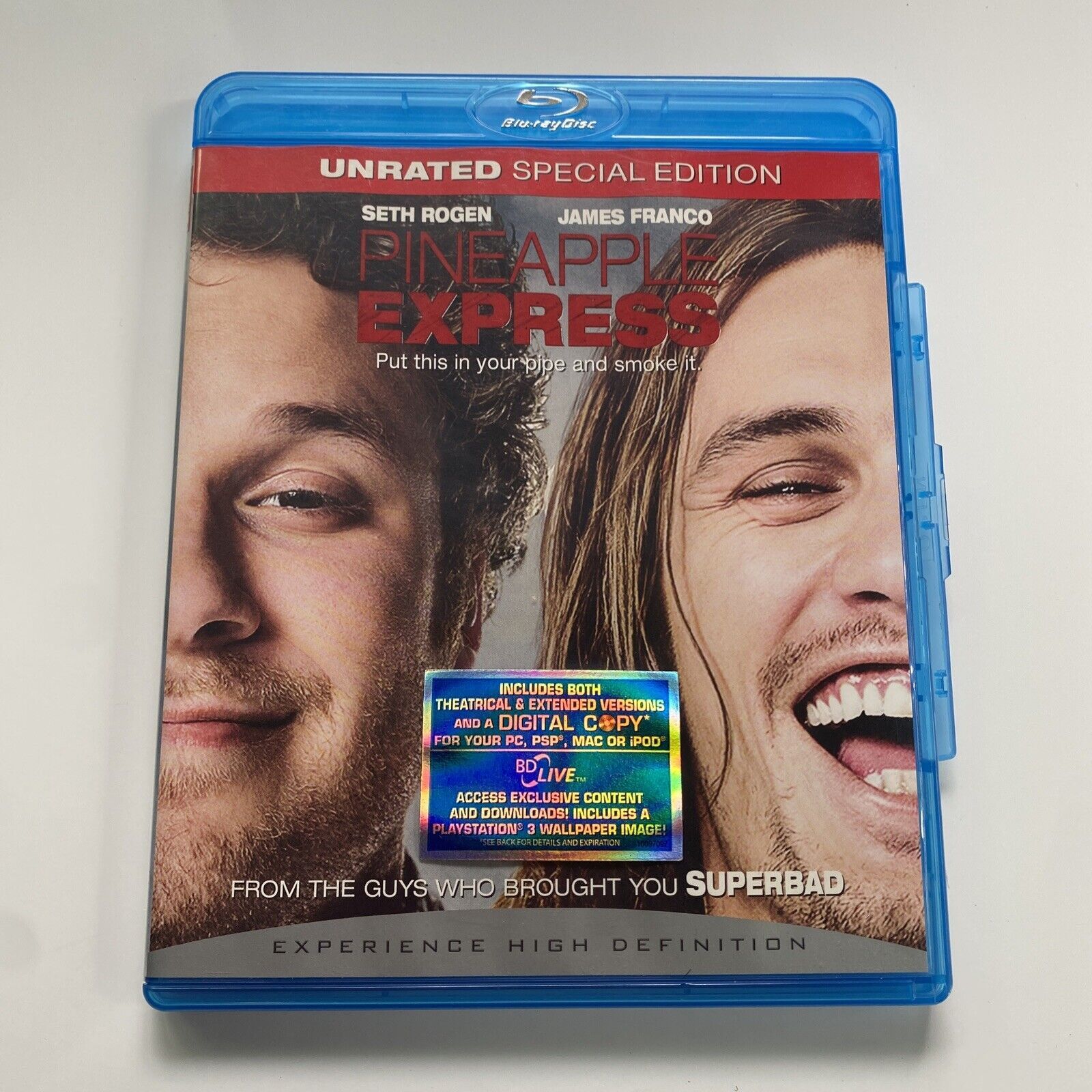 1600x1600 Pineapple Express (Blu Ray Movie) Unrated 2 Disc Seth Rogen James Franco 43396264175