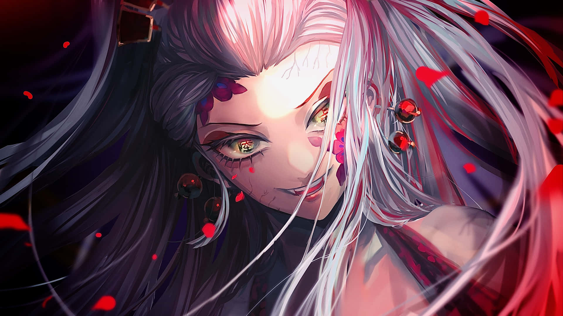 1920x1080 Daki Demon Slayer Wallpaper
