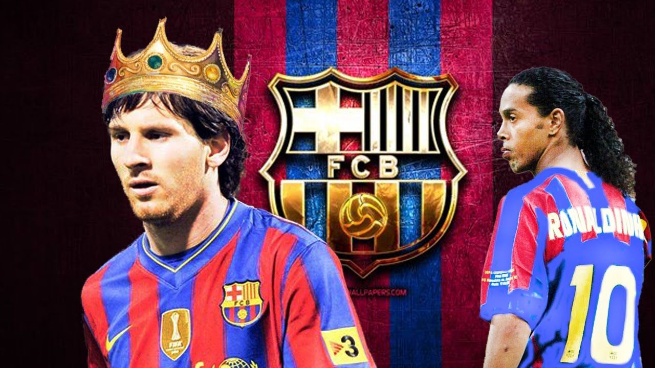 1280x720 Messi and Ronaldinho Student Becomes MASTER!