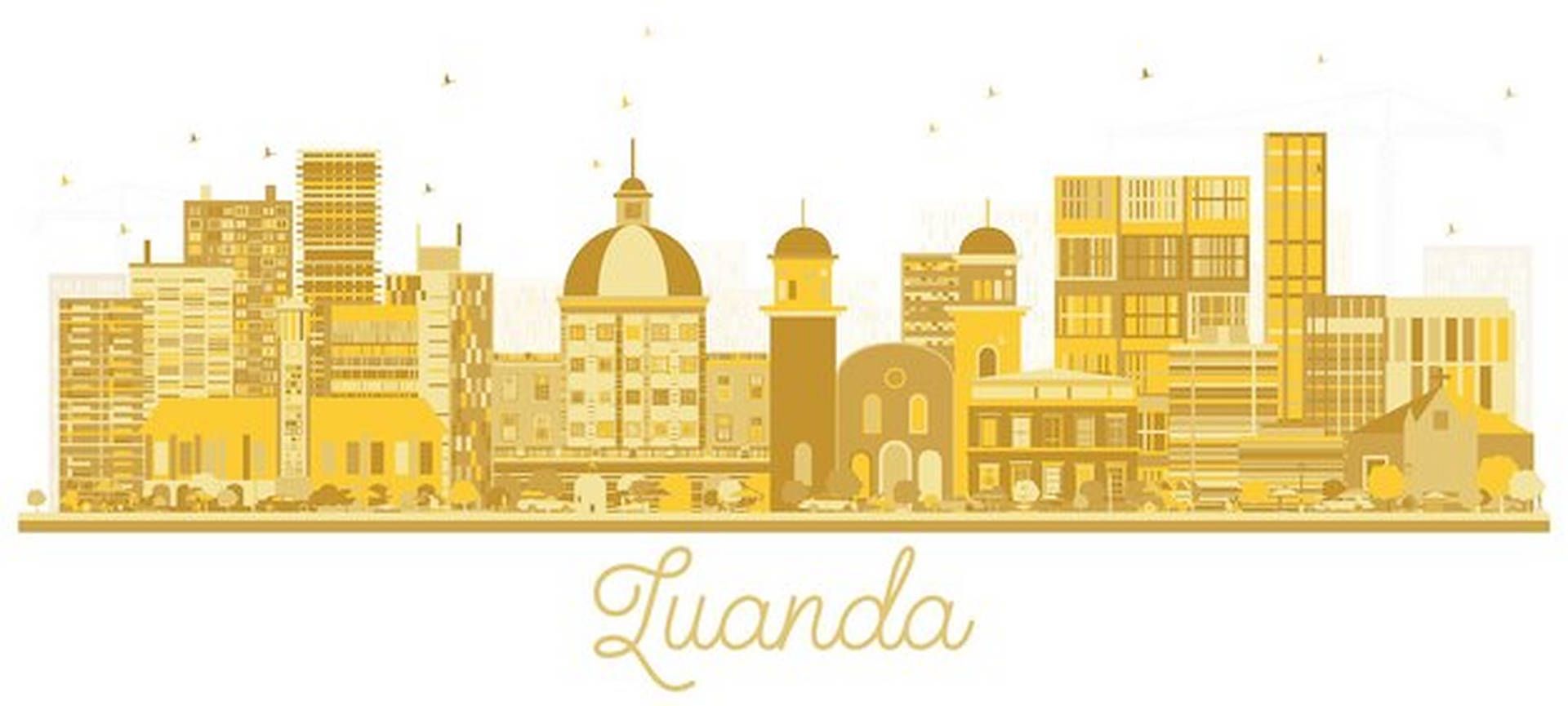 1920x865 Download Luanda Angola Yellow Art Wallpaper