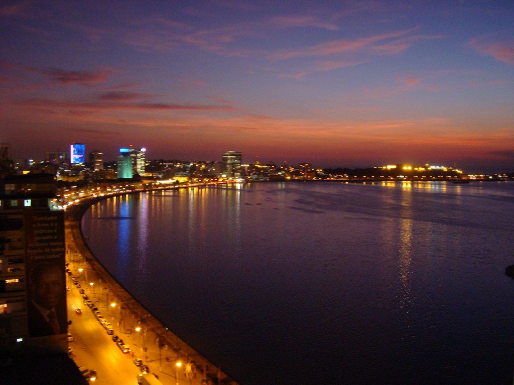 1024x768 Luanda Bay. The Luanda Bay. A natural beauty