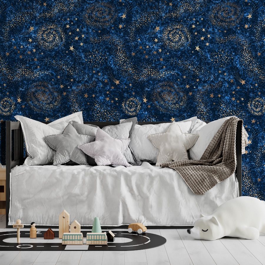900x900 Night Sky Wallpaper For Nursery Peel and Stick