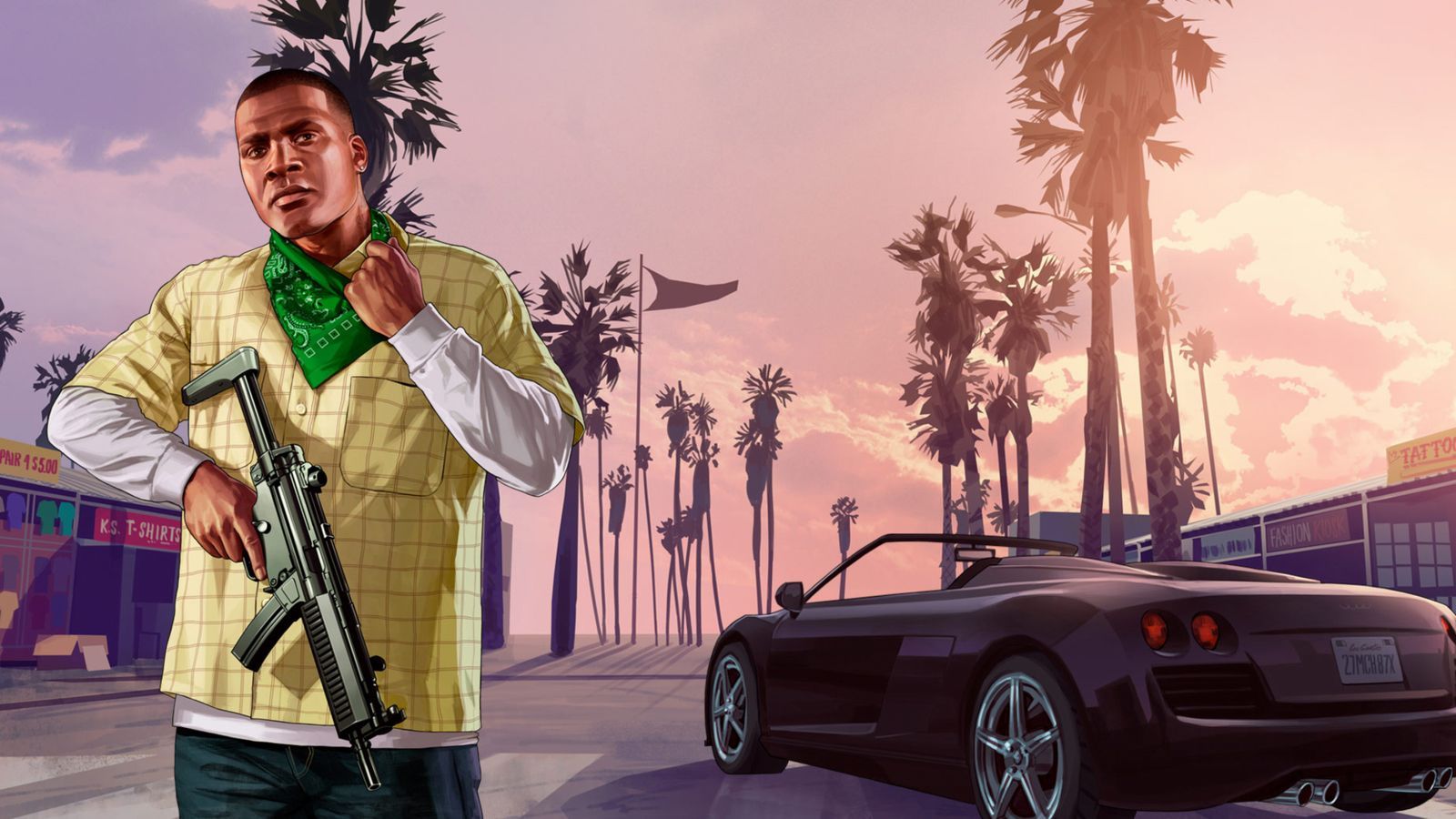 1600x900 GTA 5 Game Wallpaper