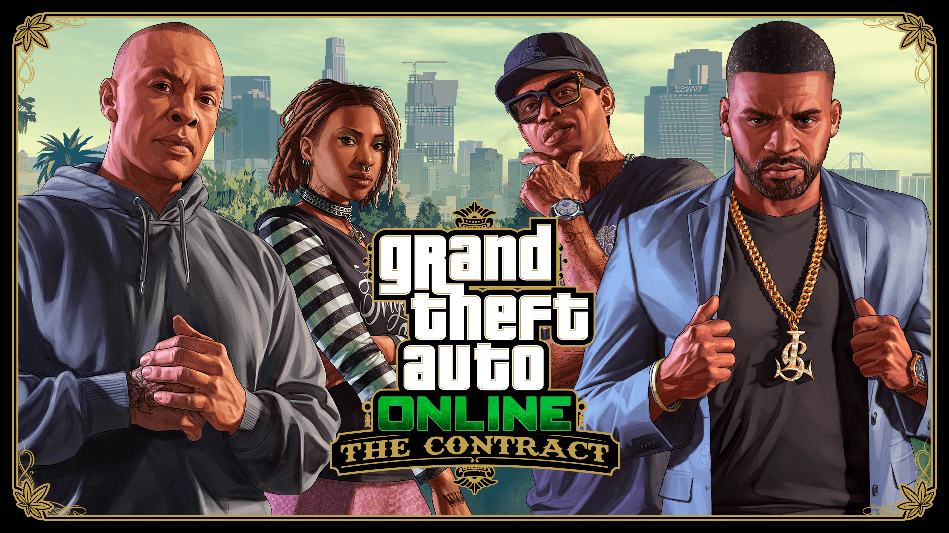 1920x1080 Rockstar Games the years since he and his accomplices knocked over the Union Depository, Los Santos hustler Franklin Clinton has been making moves of his own. Introducing The Contract