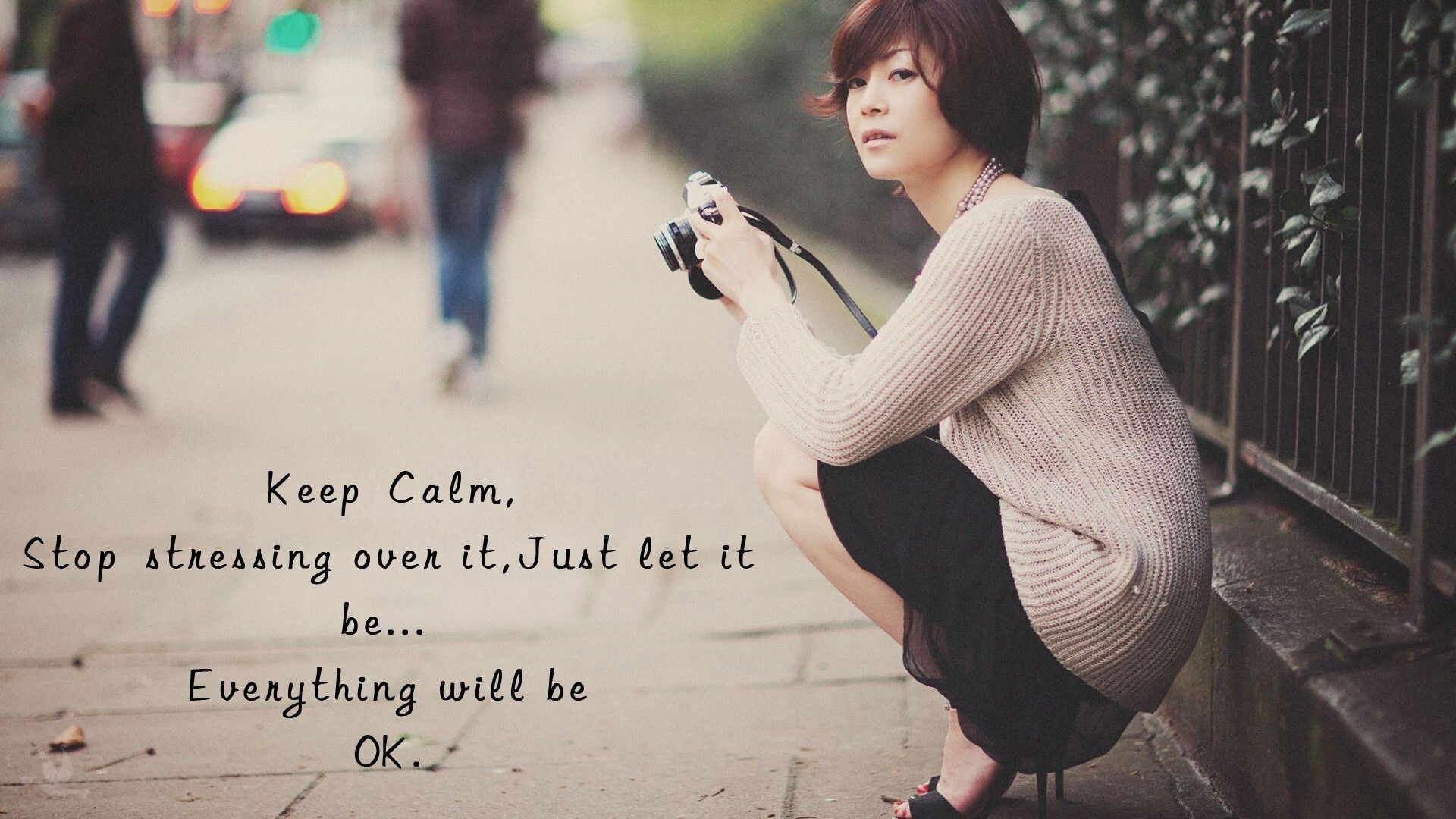 1920x1080 Everything Will Be OK Good Quote Wallpaper