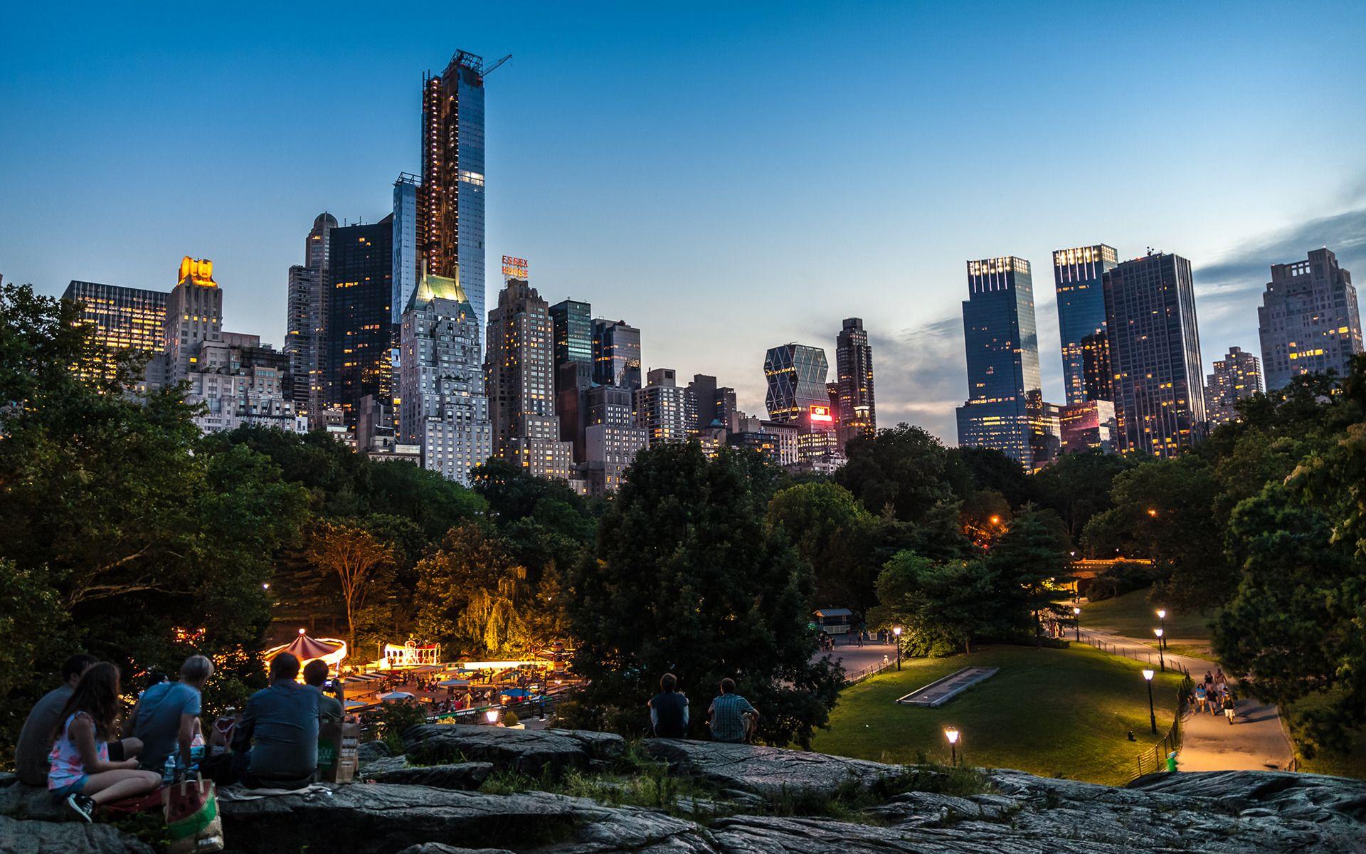 1920x1200 Central Park Wallpaper Image