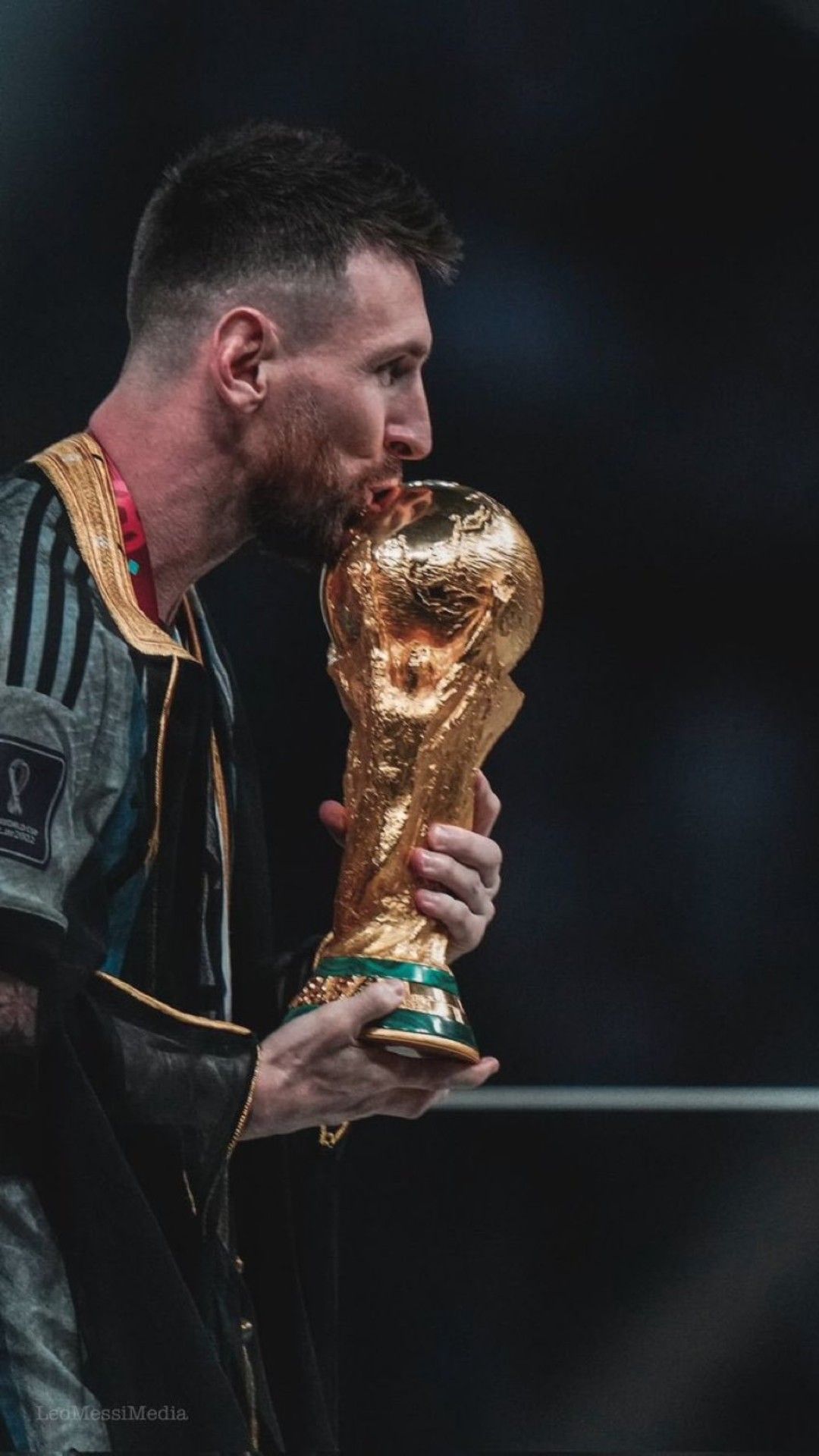 1080x1920 Lionel Messi Trophy Wallpaper Lionel Messi Trophy Wallpaper Download