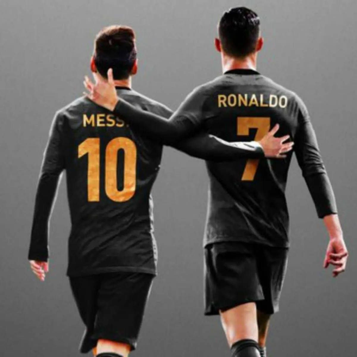 1200x1200 Messi And Ronaldo 4k Wallpaper