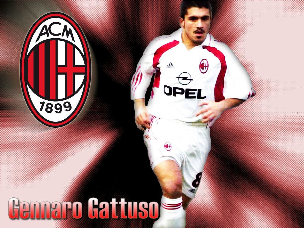 1024x768 Gennaro Gattuso Wallpaper. Gennaro Gattuso Wallpaper Foot