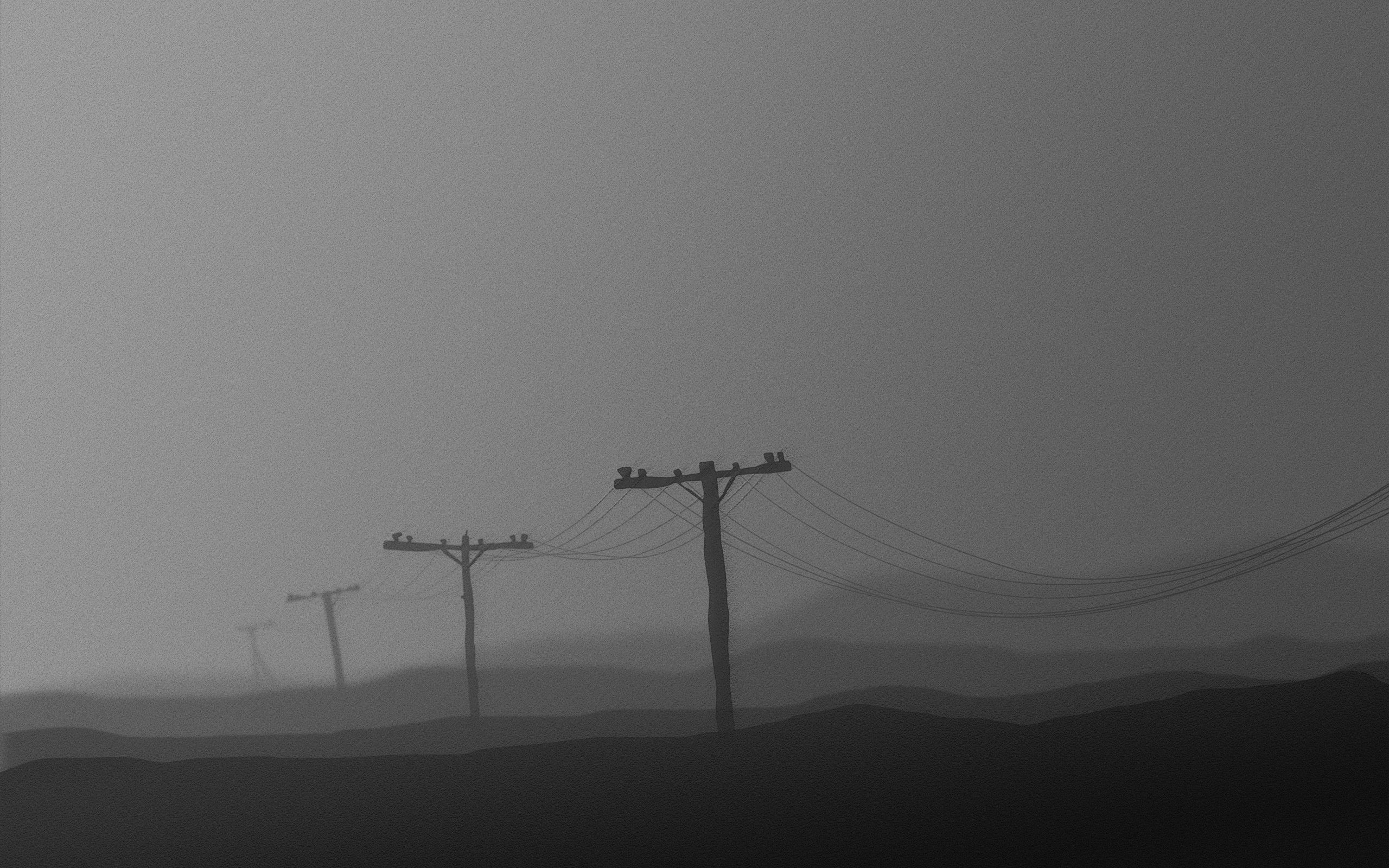 2560x1600 Dark grey bleak minimal wallpaper