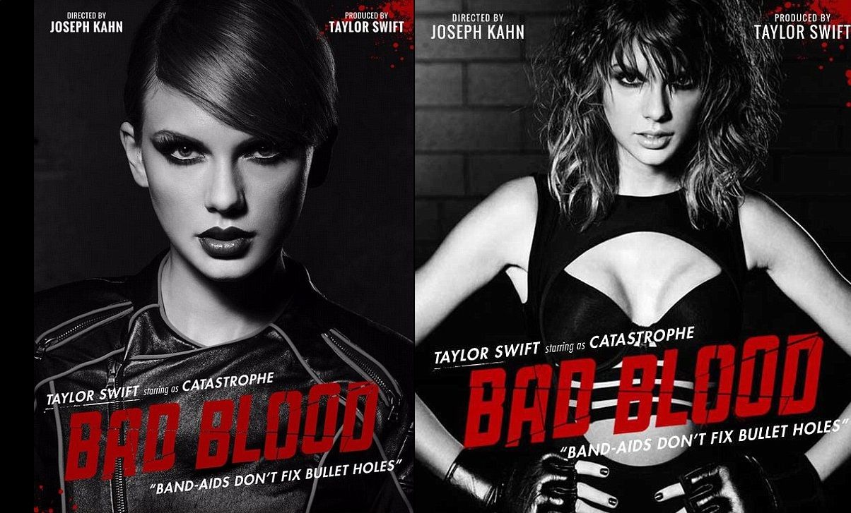 Swift bad. Тейлор Свифт Bad Blood. Хант марта Bad Blood. Клип Тейлор Свифт Bad Blood. Бэд Блад клип.