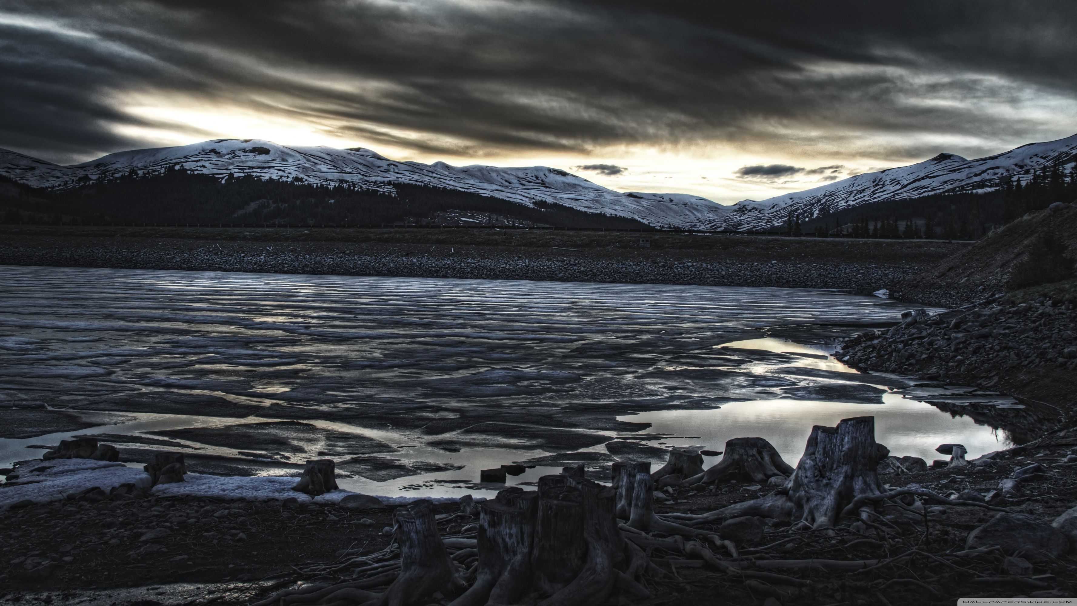 3554x1999 Gloomy Desktop Wallpaper