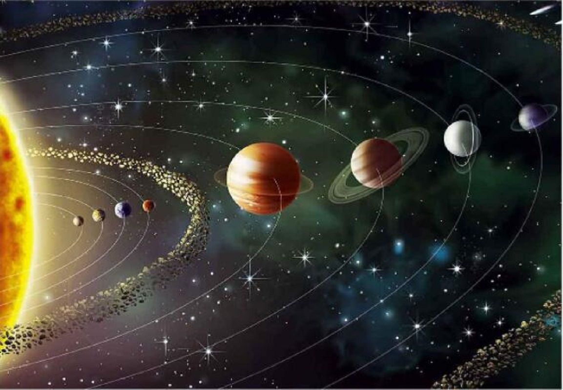 1153x800 Outer Space Photo Photography Backdrop Solar System Planet Rotation Cosmic Galaxy Background Party Wallpaper Video Studio Props _
