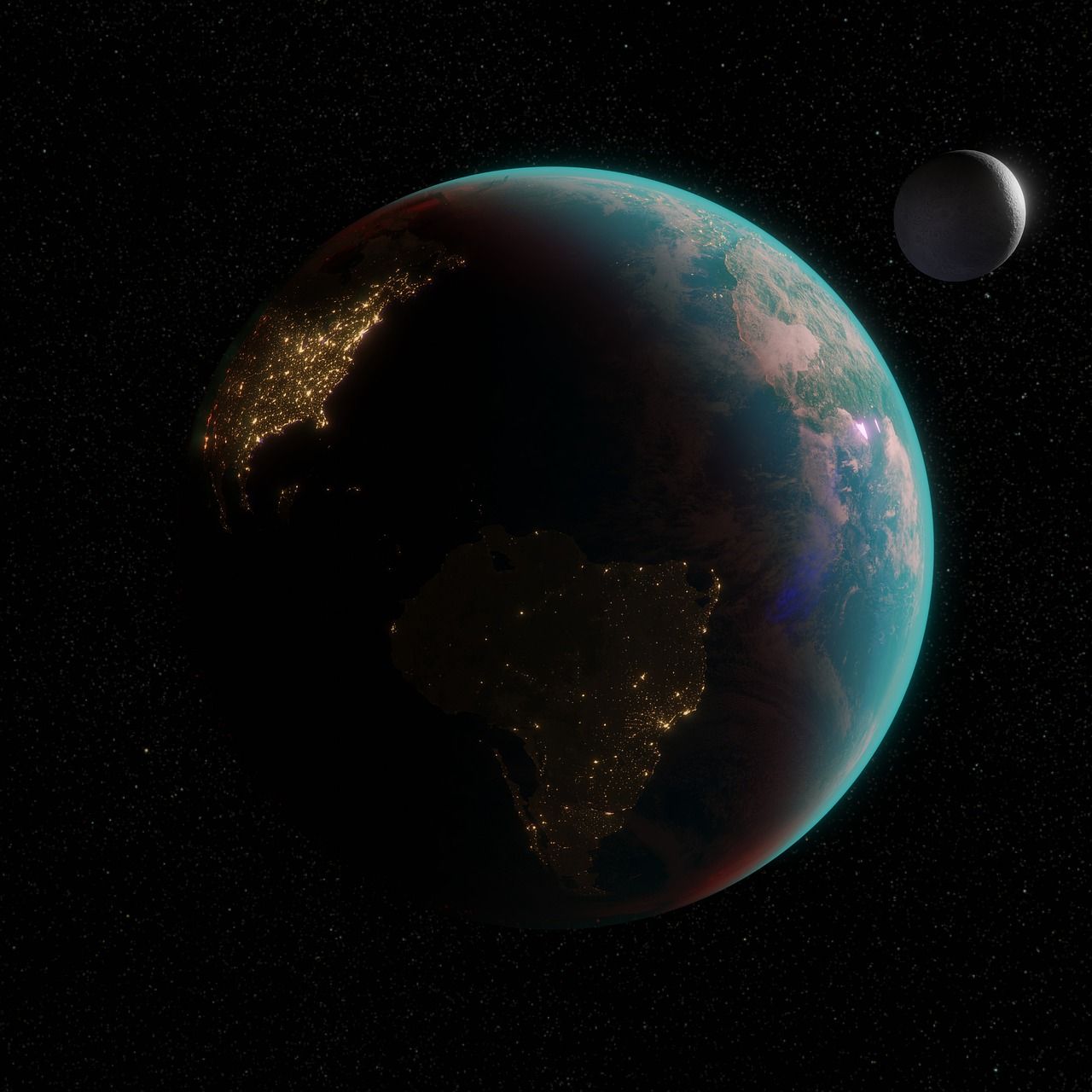 1280x1280 Bumi Tata Surya Planet gratis di Pixabay