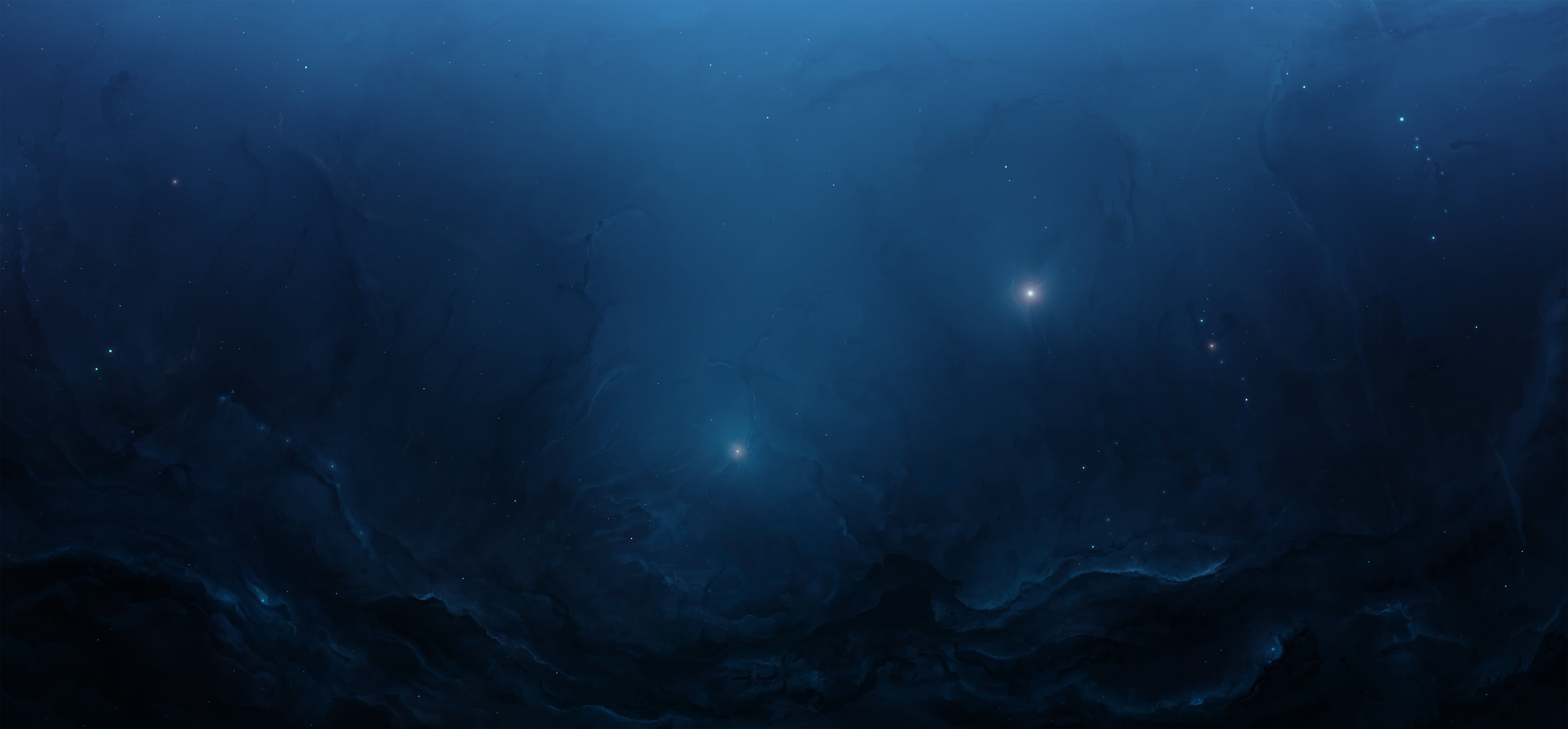6192x2880 space #blue #stars #universe #ultrawide K #wallpaper #hdwallpaper #desktop. Wallpaper, Retro wallpaper, Blue wallpaper