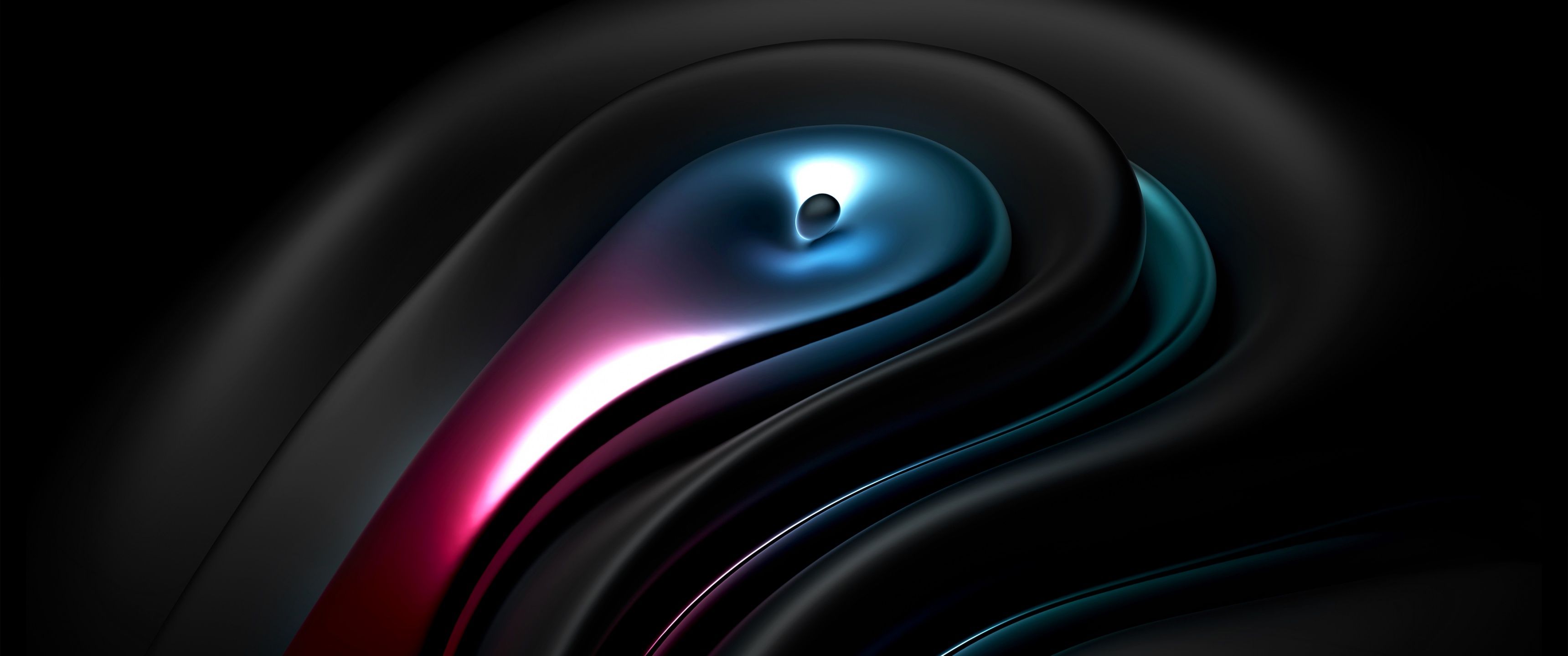 3440x1440 Abstract background Wallpaper 4K, Black background, AMOLED