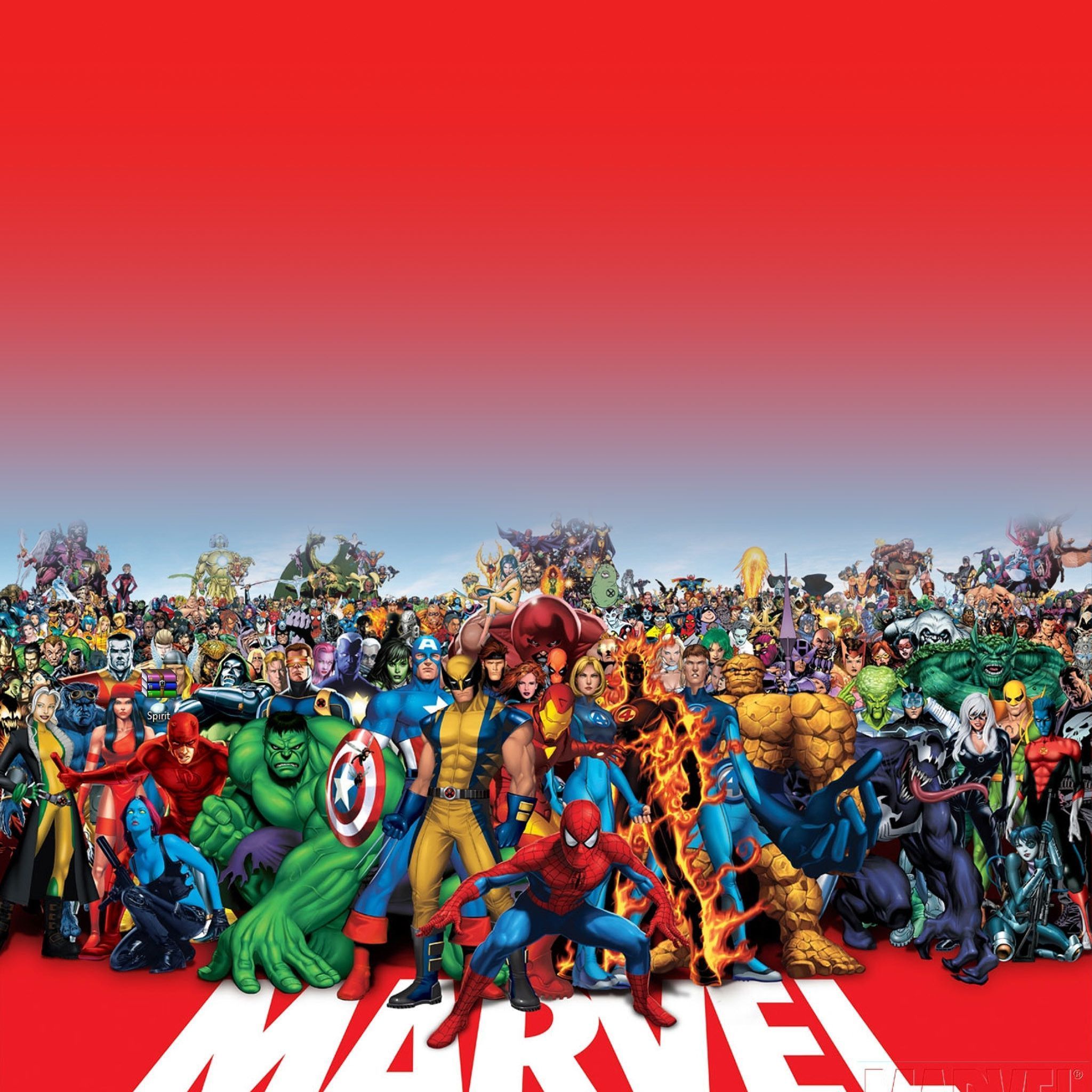 2048x2048 Marvel Wallpaper IPhone