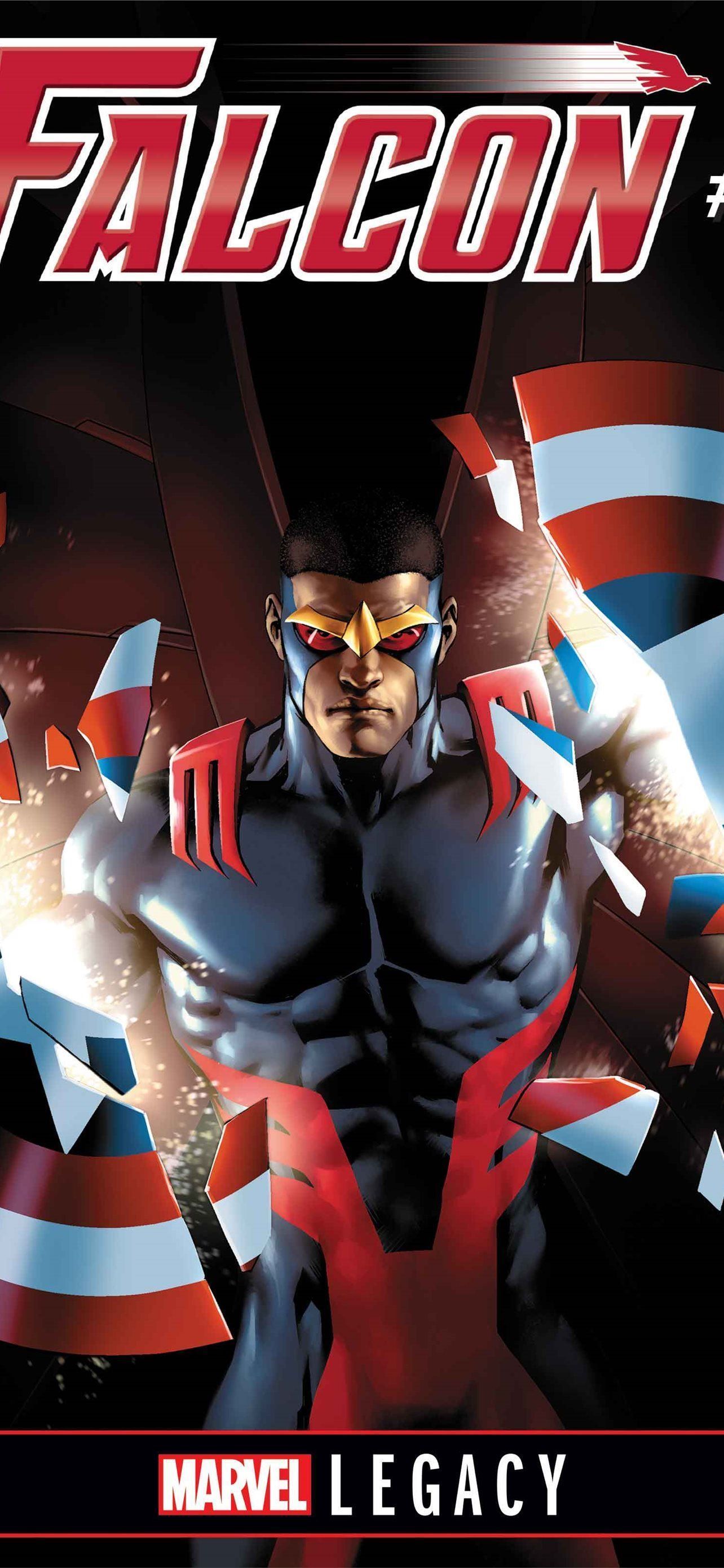 1284x2778 falcon marvel iPhone Wallpaper Free Download