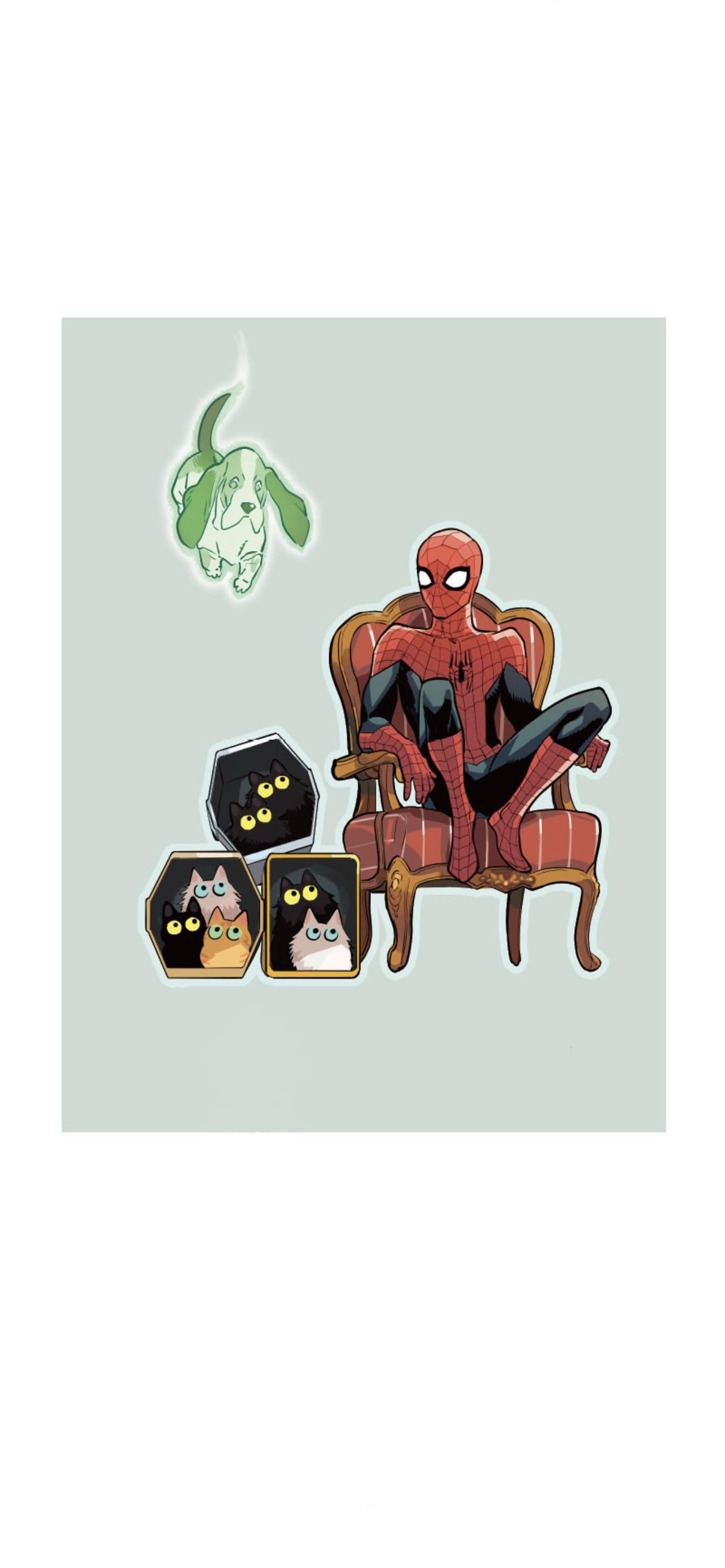 1284x2778 Marvel Meow Infinity Comics IPhone Wallpaper For Optimal Wallpaper Ness