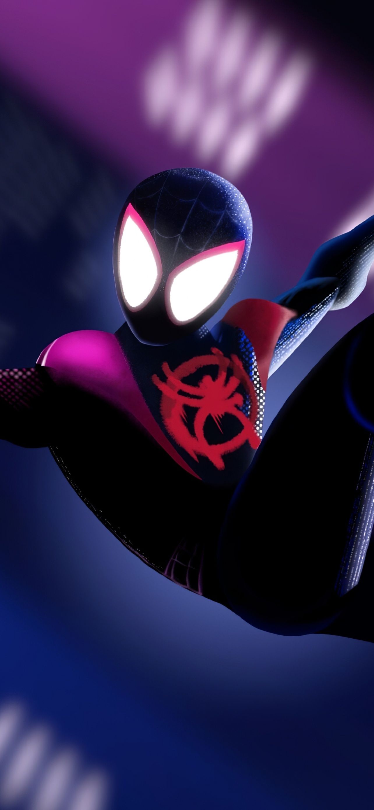 1284x2778 Miles Morales Wallpaper 4K, Spider Man, Marvel Comics
