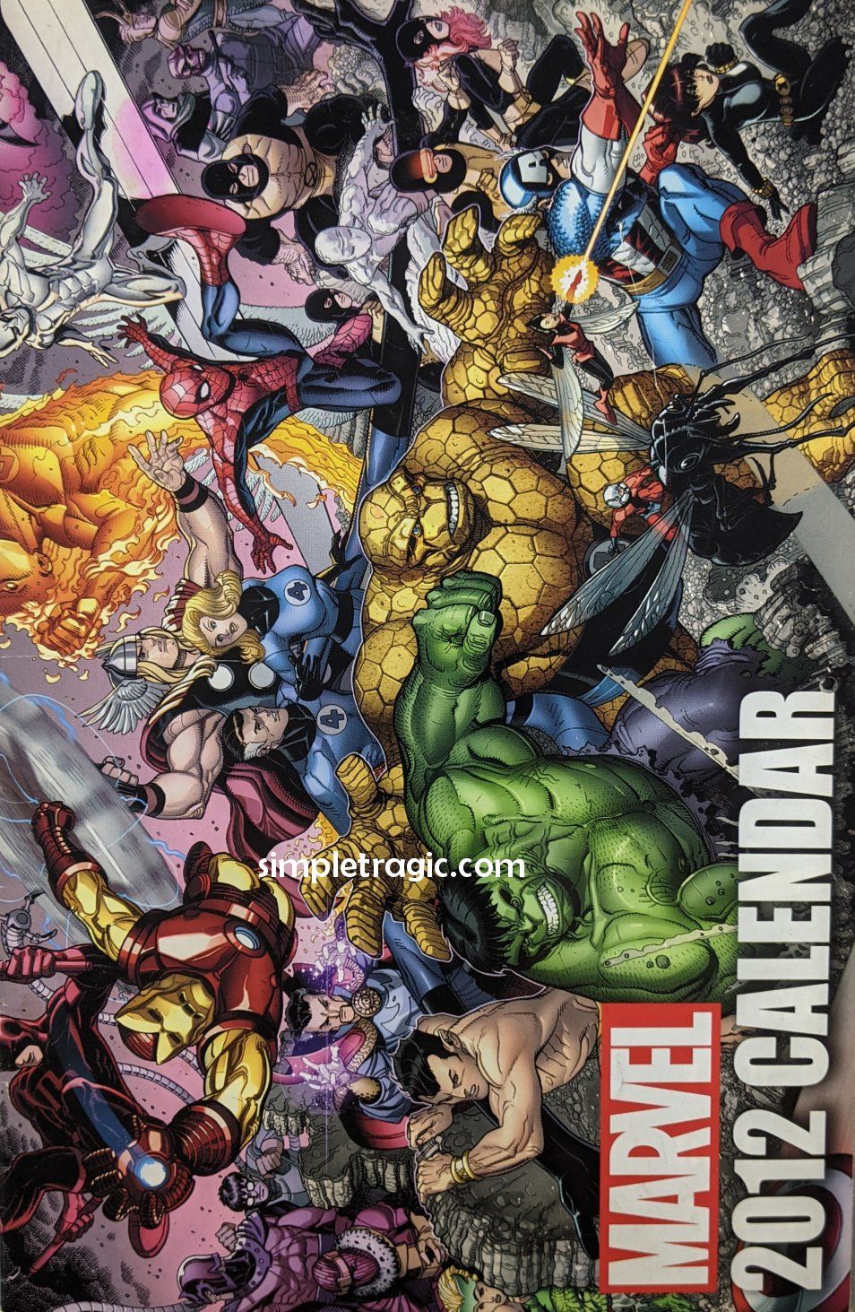954x1463 Marvel 2020 Calendar (2012)