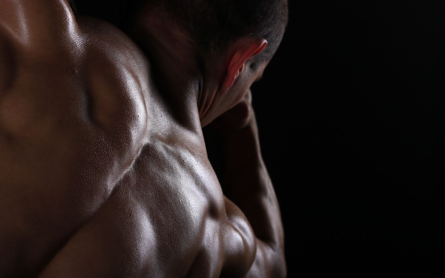 1440x900 Download wallpaper muscle, man, body, sports, fitness, strong, section men in resolution 1440x900