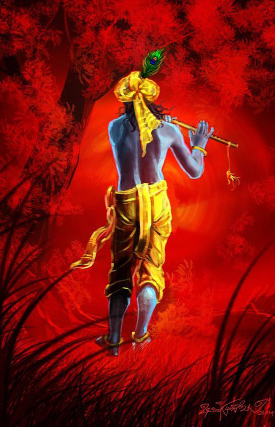 1080x1677 Krishna Amoled Wallpaper