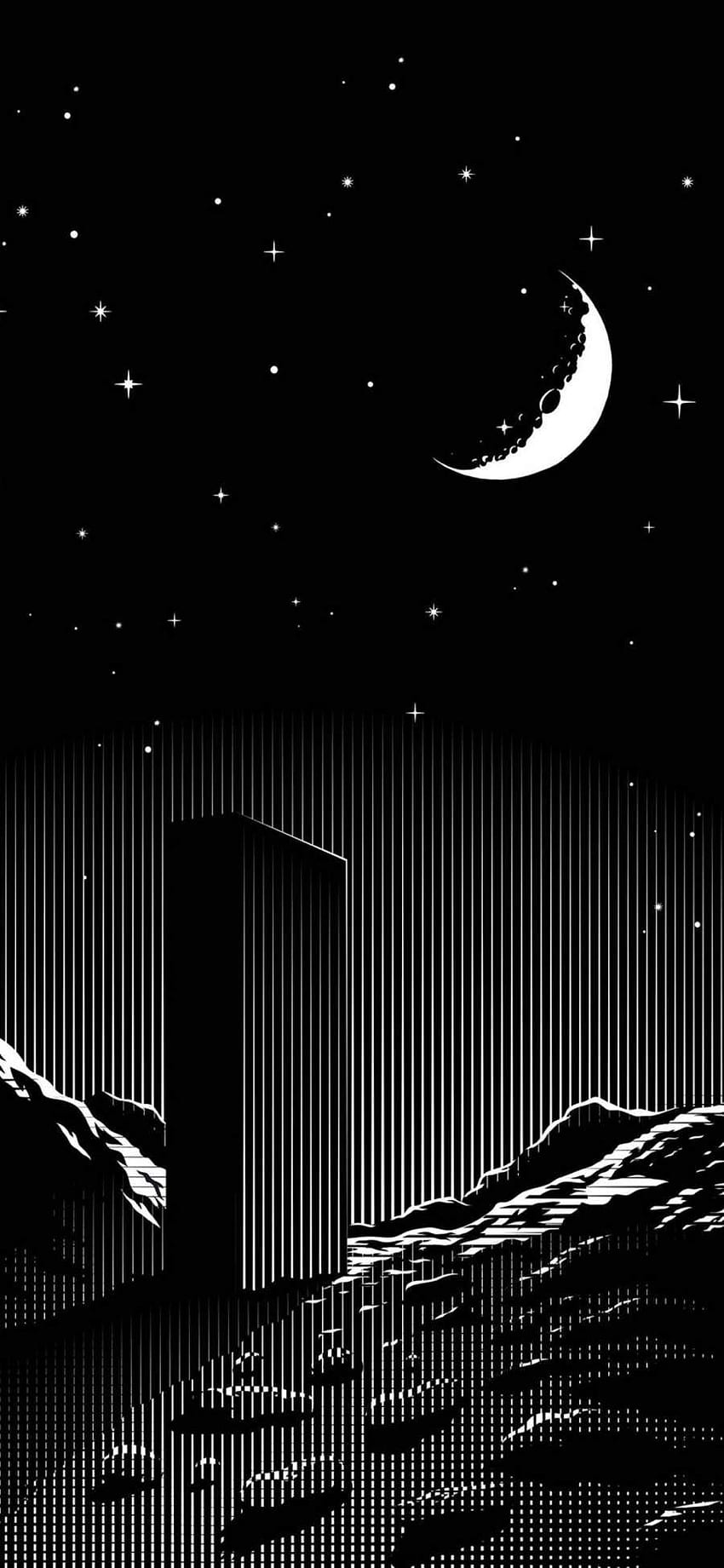 850x1841 Full Dark Black Screen, Black Home HD phone wallpaper