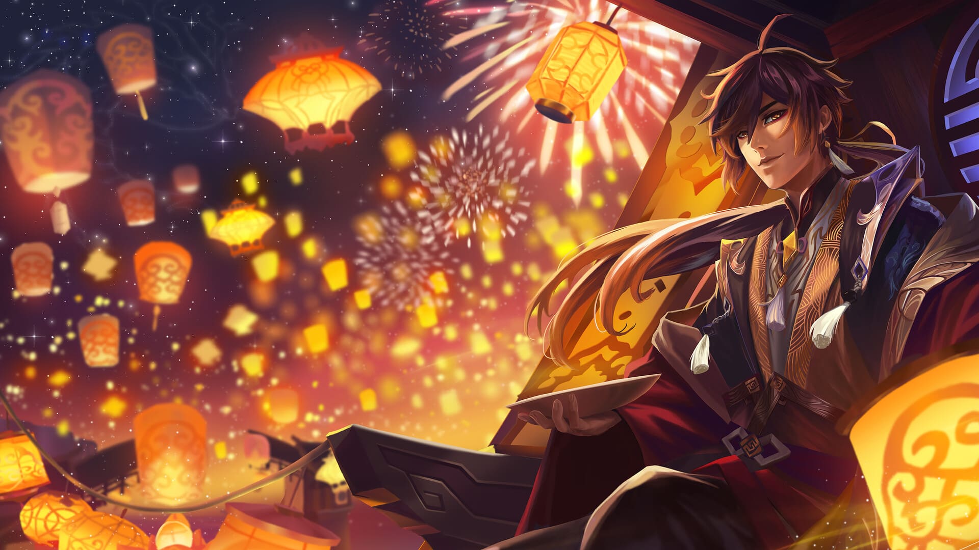 1920x1080 Zhongli Wallpaper Zhongli Genshin Impact Background Download