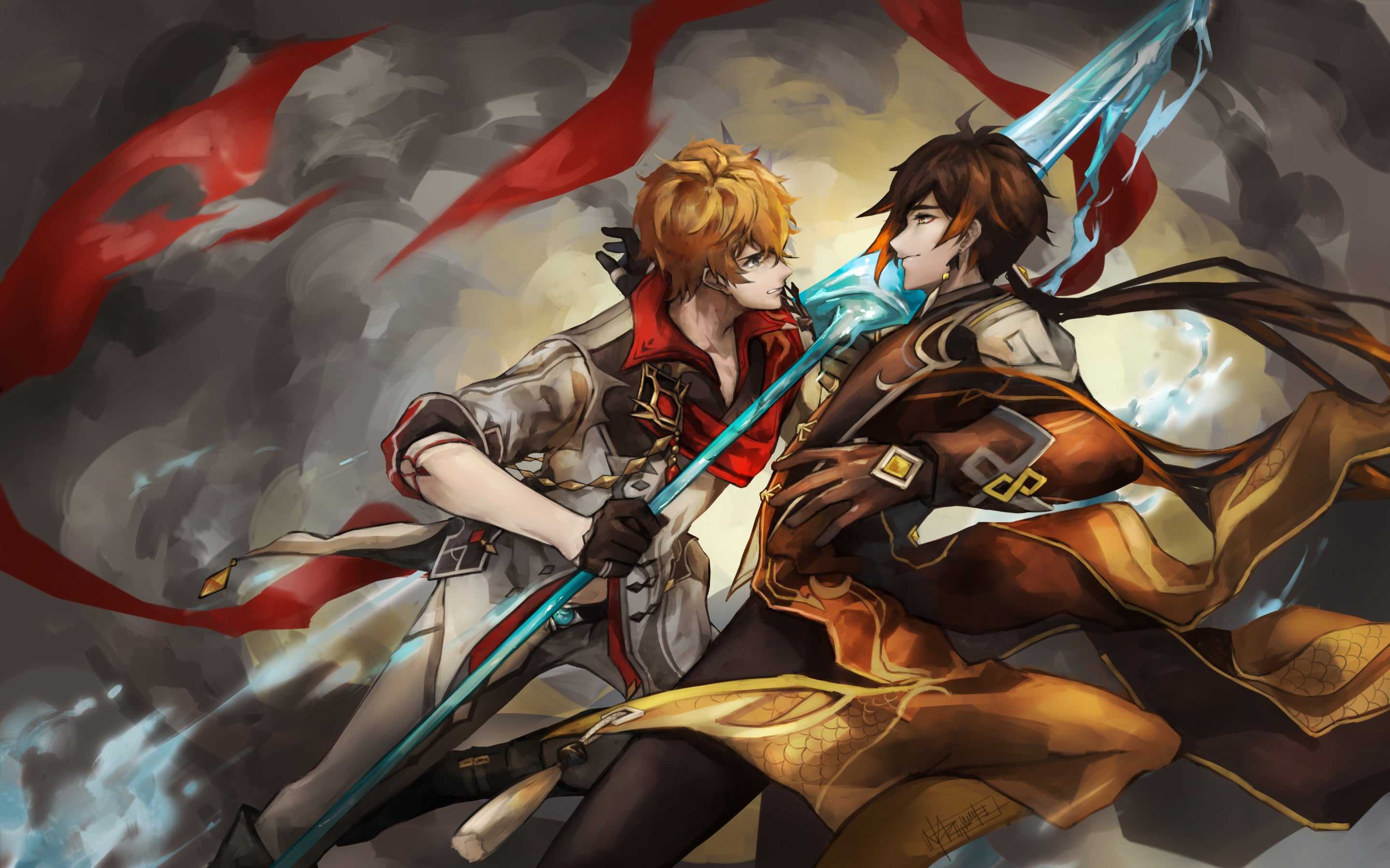 2880x1800 Zhongli Wallpaper