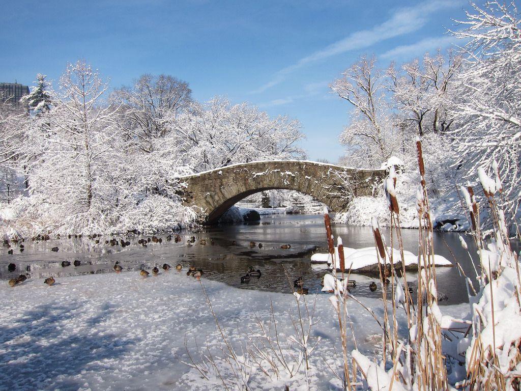 1024x768 Winter in New York City House Travels