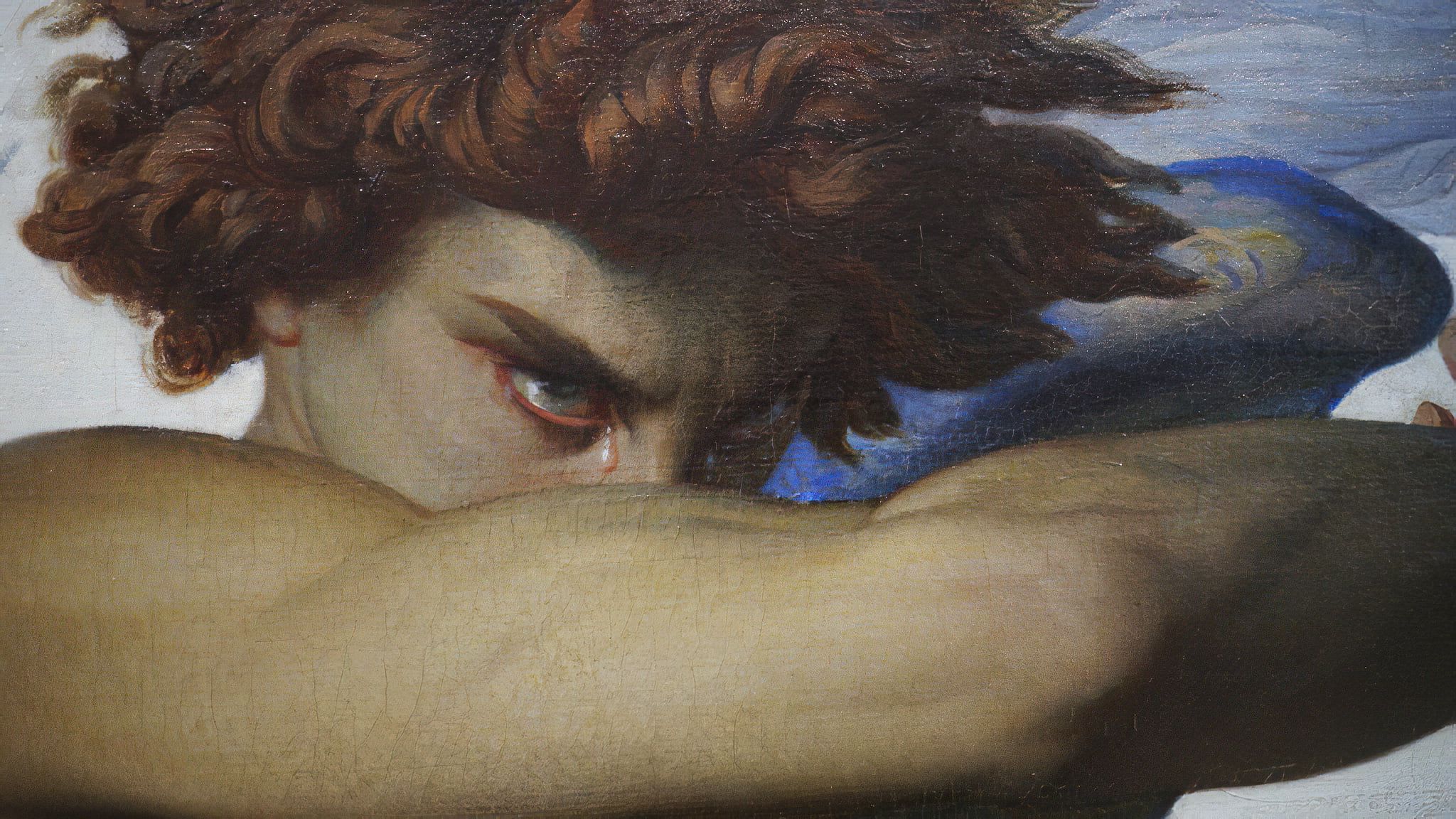 2048x1152 HD wallpaper: Alexandre Cabanel, painting, angel, fallen angel. Fallen angel art, Fallen angel, Cabanel