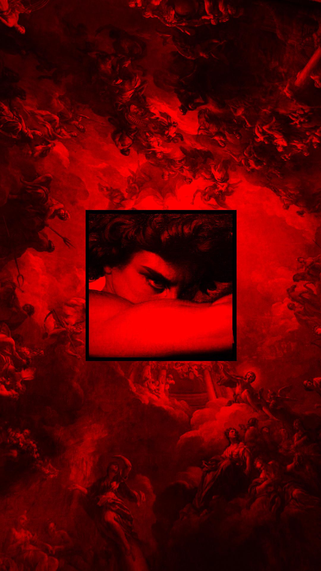 1080x1920 The Fallen Angel by me. (painting of alexandre cabanel)