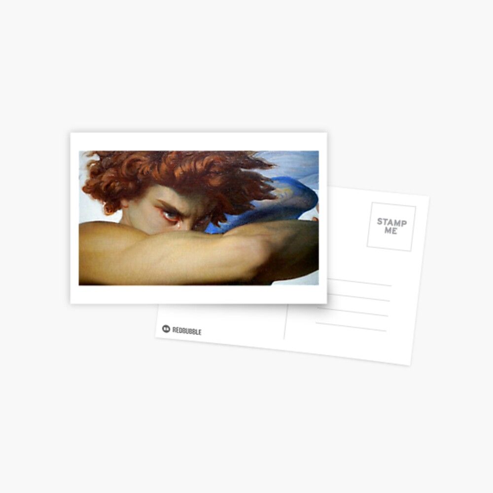 1000x1000 Fallen Angel Shirt Painting Lucifer Alexandre Cabanel Postcard