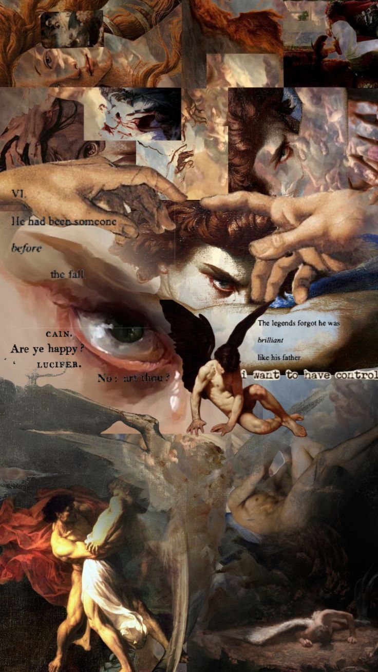 736x1308 wallpaper #fallenangel #lucifer #aesthetic #luckymerlin em 2023. Arte de anjo caído, Pinturas renascentistas, Pôsteres abstratos