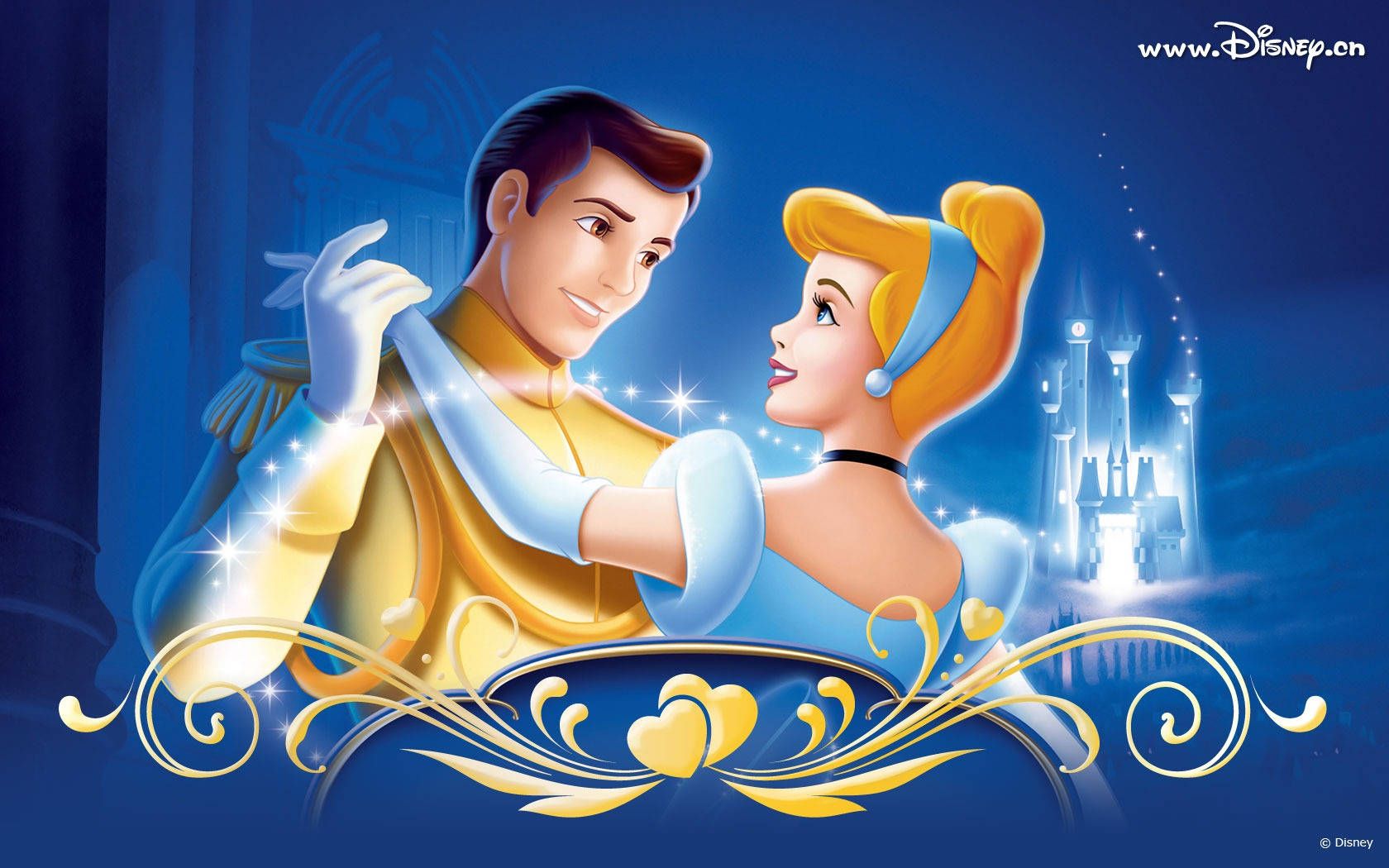 1680x1050 Download Cinderella And Prince Pixel Disney Laptop Wallpaper