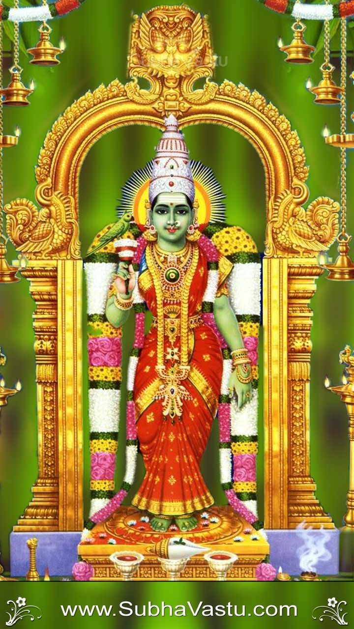 720x1280 Subhavastu God Desktop Mobile Wallpaper: Others: Maa Meenakshi Mobile Wallpaper_676