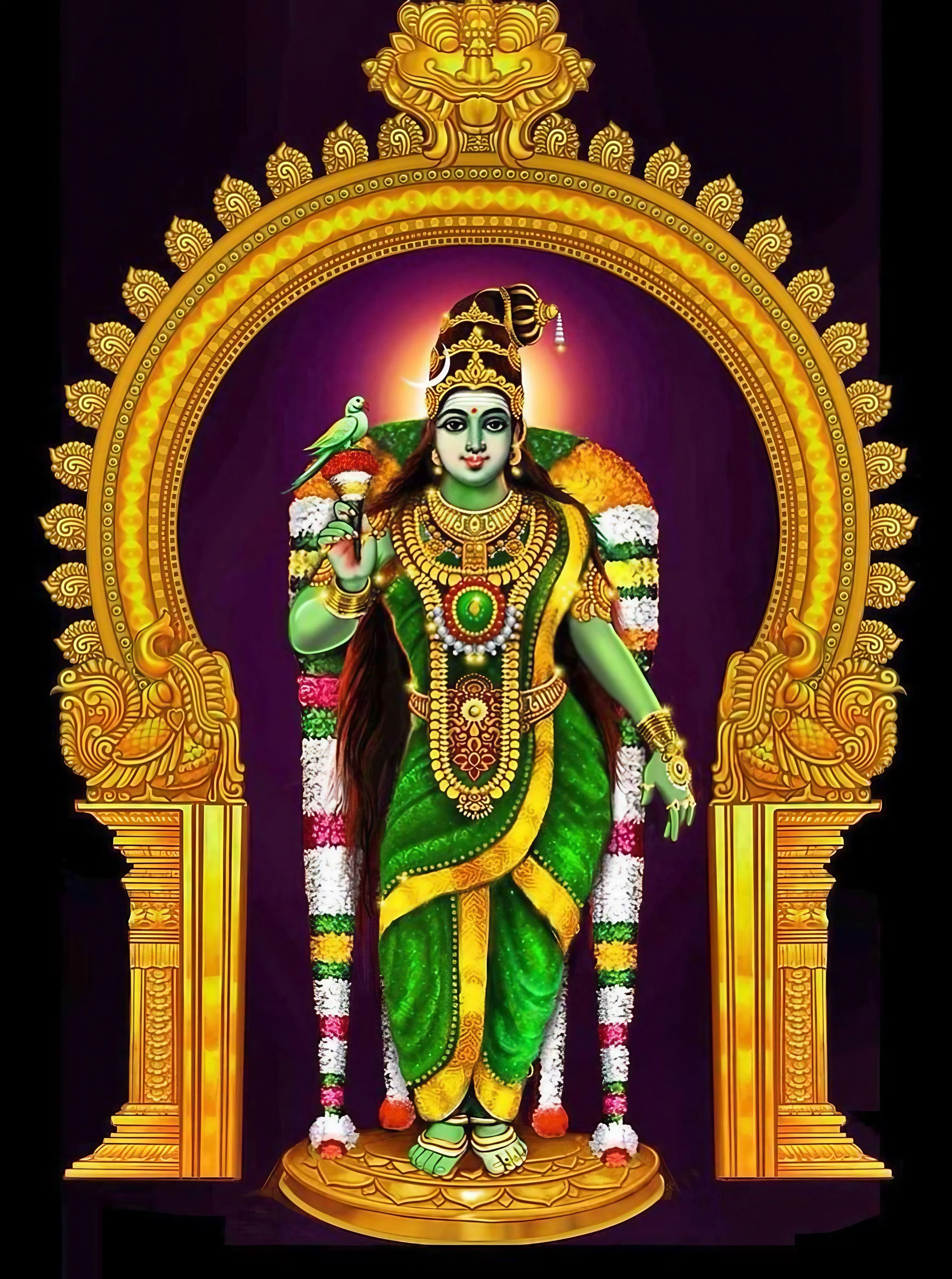 Meenakshi Wallpapers - Top Free Meenakshi Backgrounds - WallpaperAccess