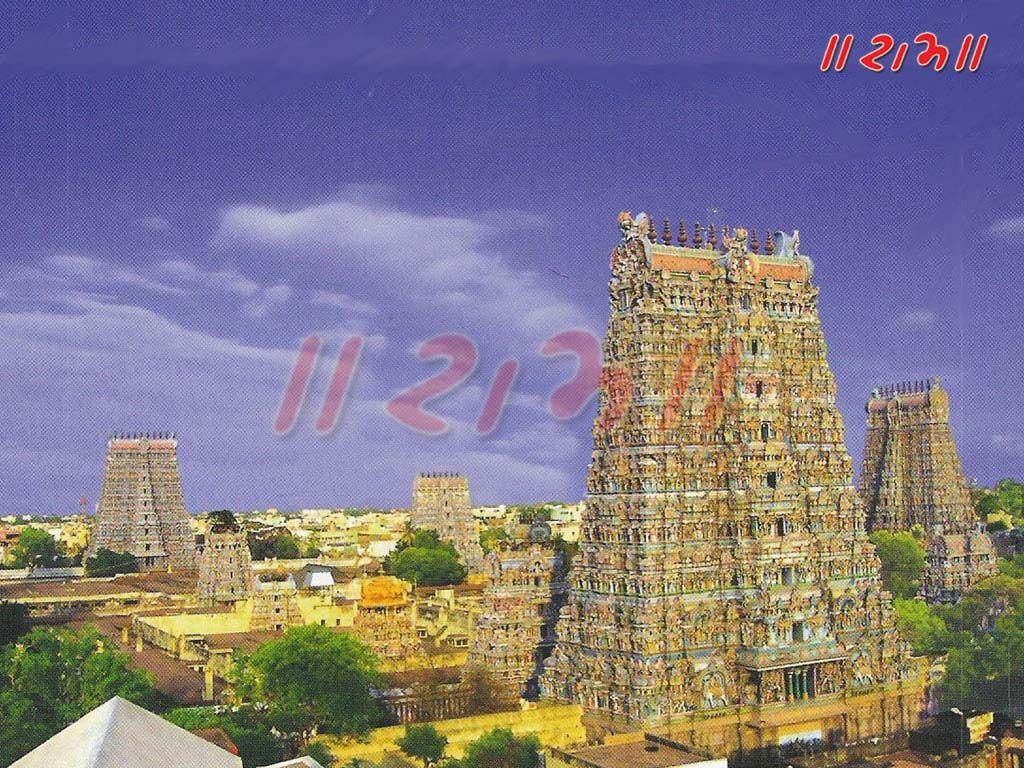 1024x768 Meenakshi temple. Temple Image and Wallpaper Temple Wallpaper